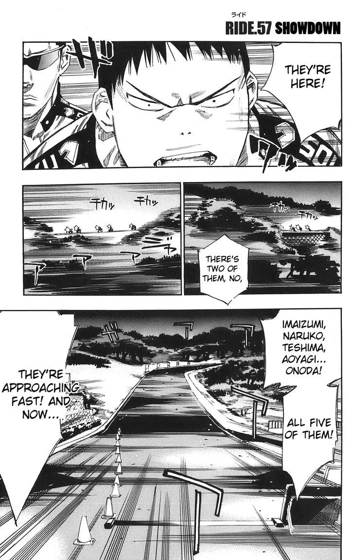 Yowamushi Pedal Chapter 57 page 1