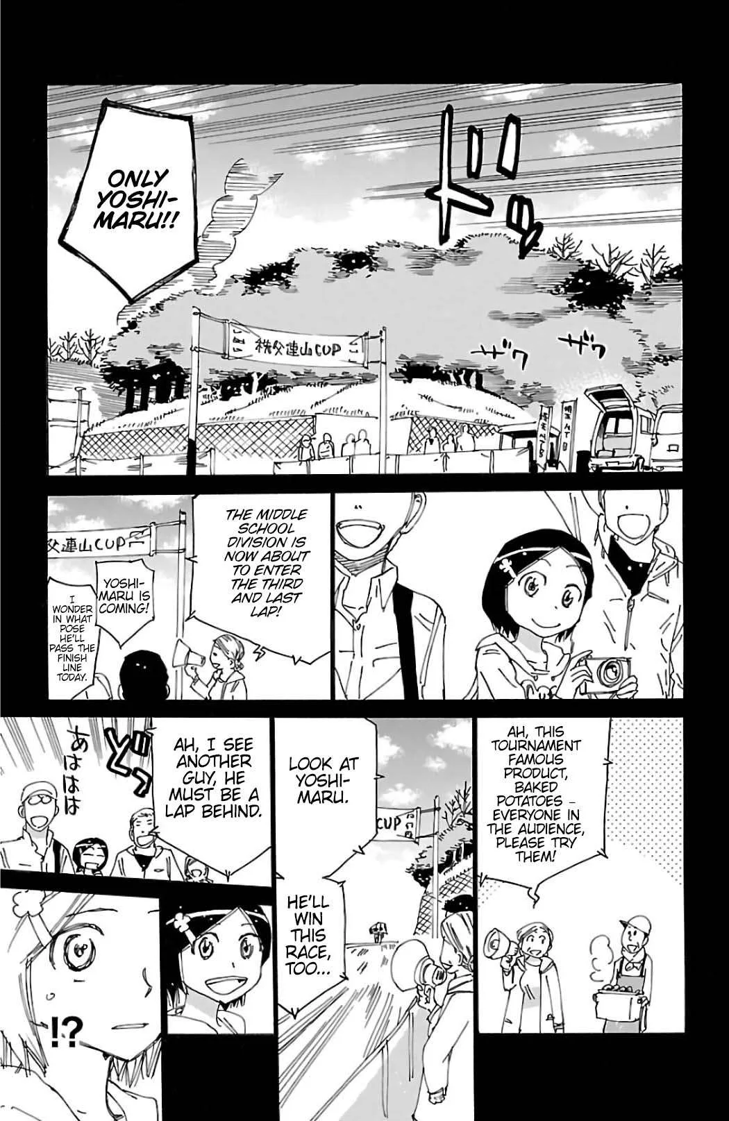 Yowamushi Pedal Chapter 570 page 14