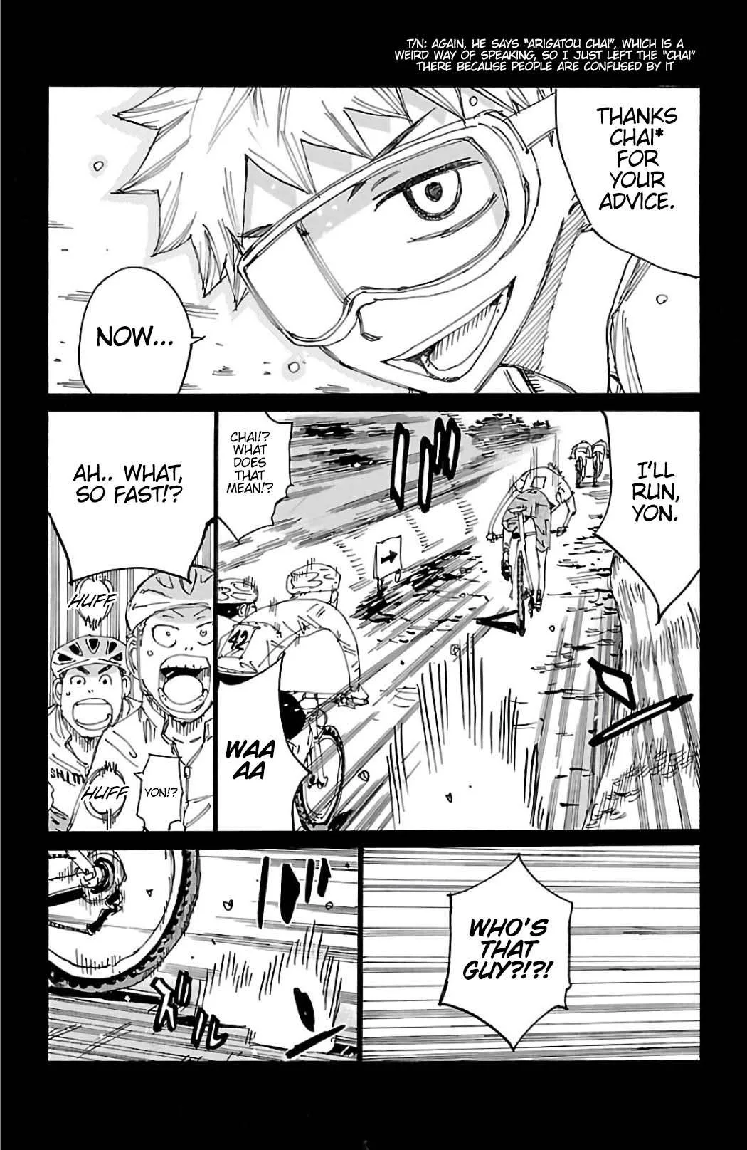 Yowamushi Pedal Chapter 570 page 5
