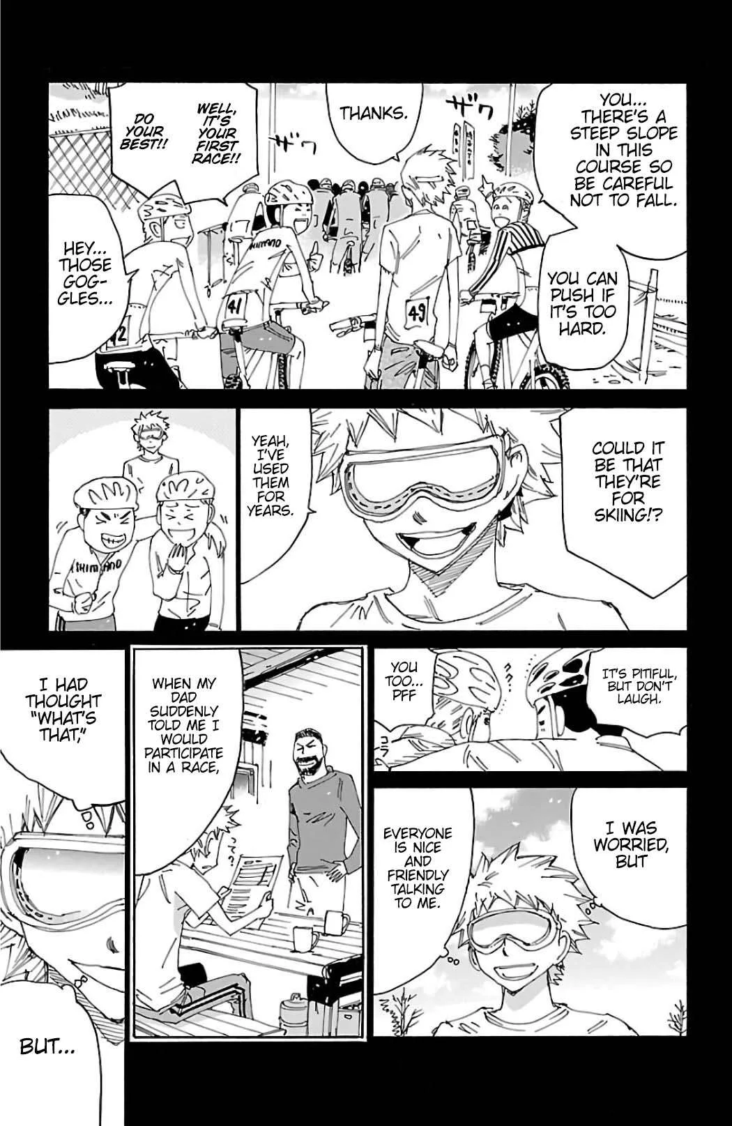 Yowamushi Pedal Chapter 570 page 3