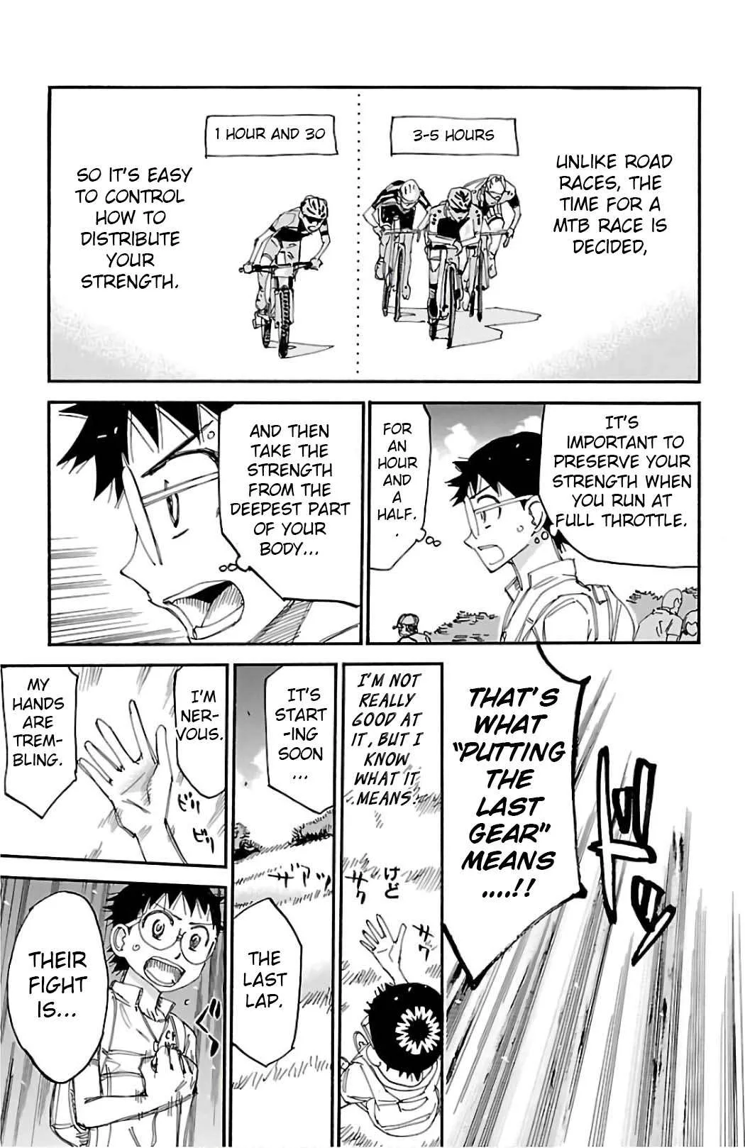 Yowamushi Pedal Chapter 571 page 9