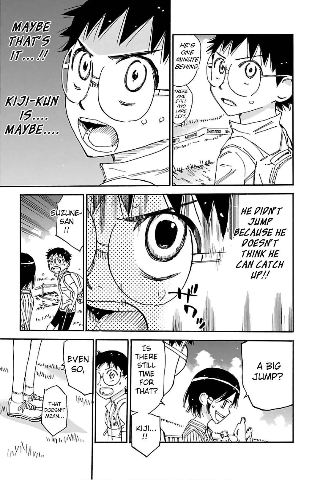 Yowamushi Pedal Chapter 571 page 3