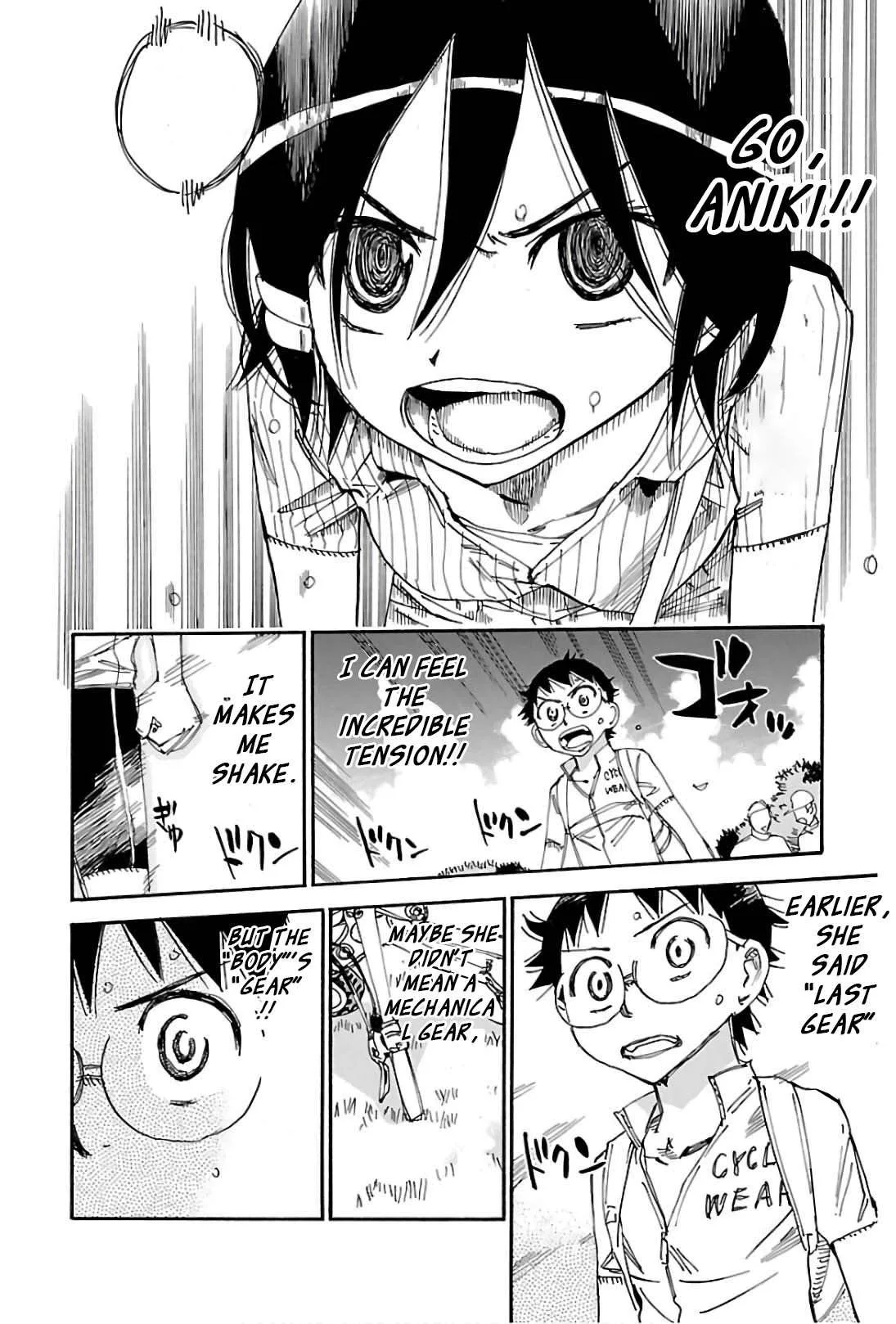Yowamushi Pedal Chapter 571 page 8