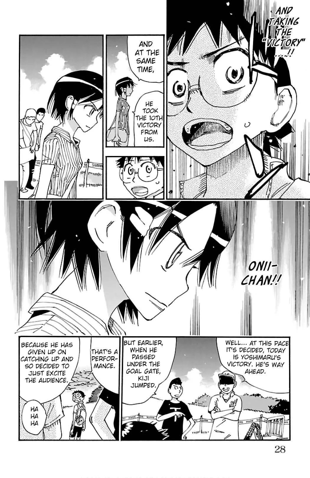 Yowamushi Pedal Chapter 571 page 2