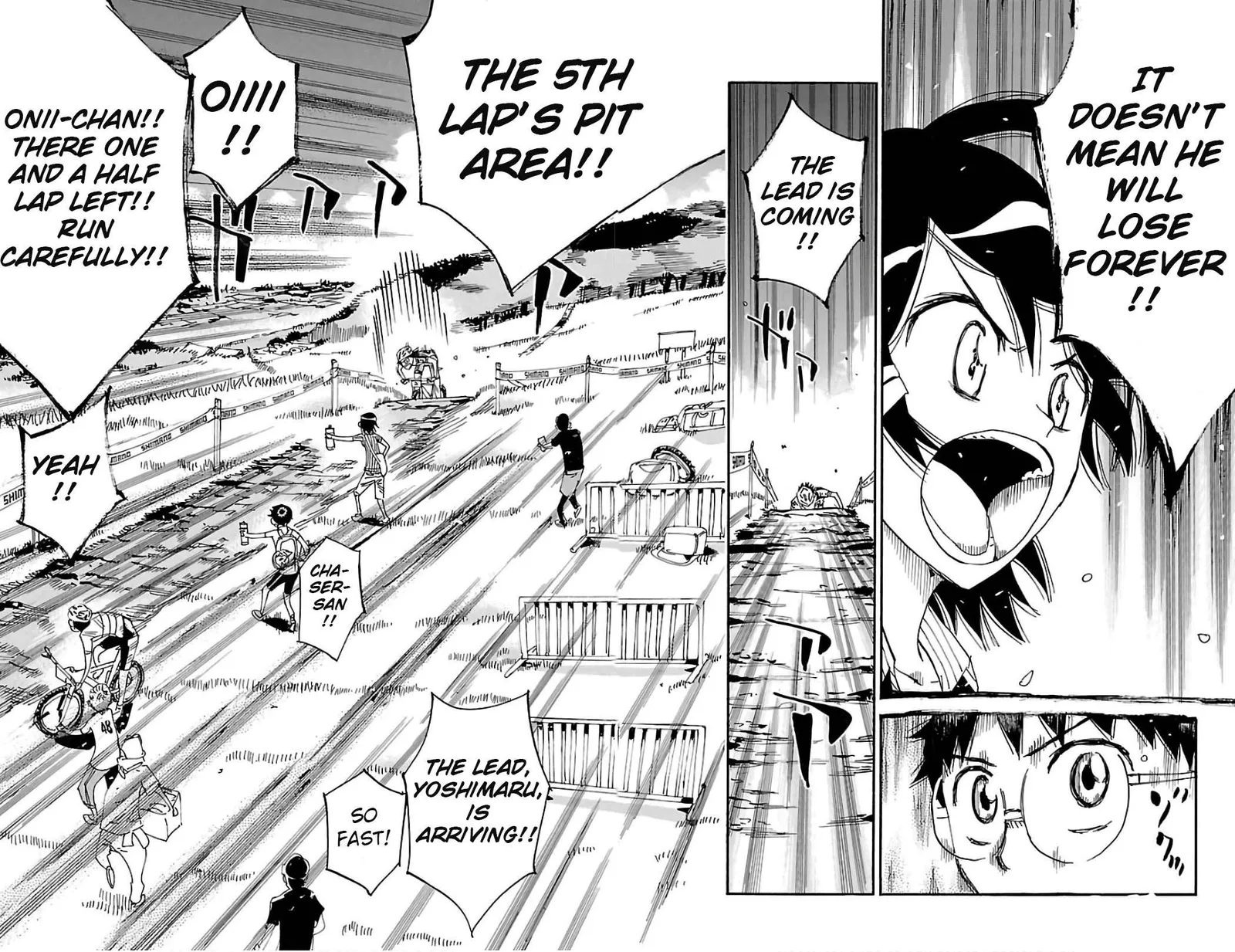 Yowamushi Pedal Chapter 571 page 4