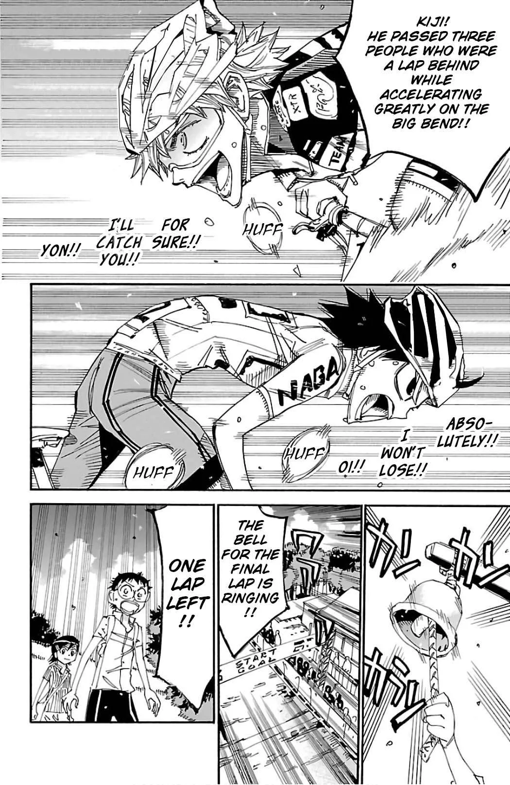 Yowamushi Pedal Chapter 571 page 15