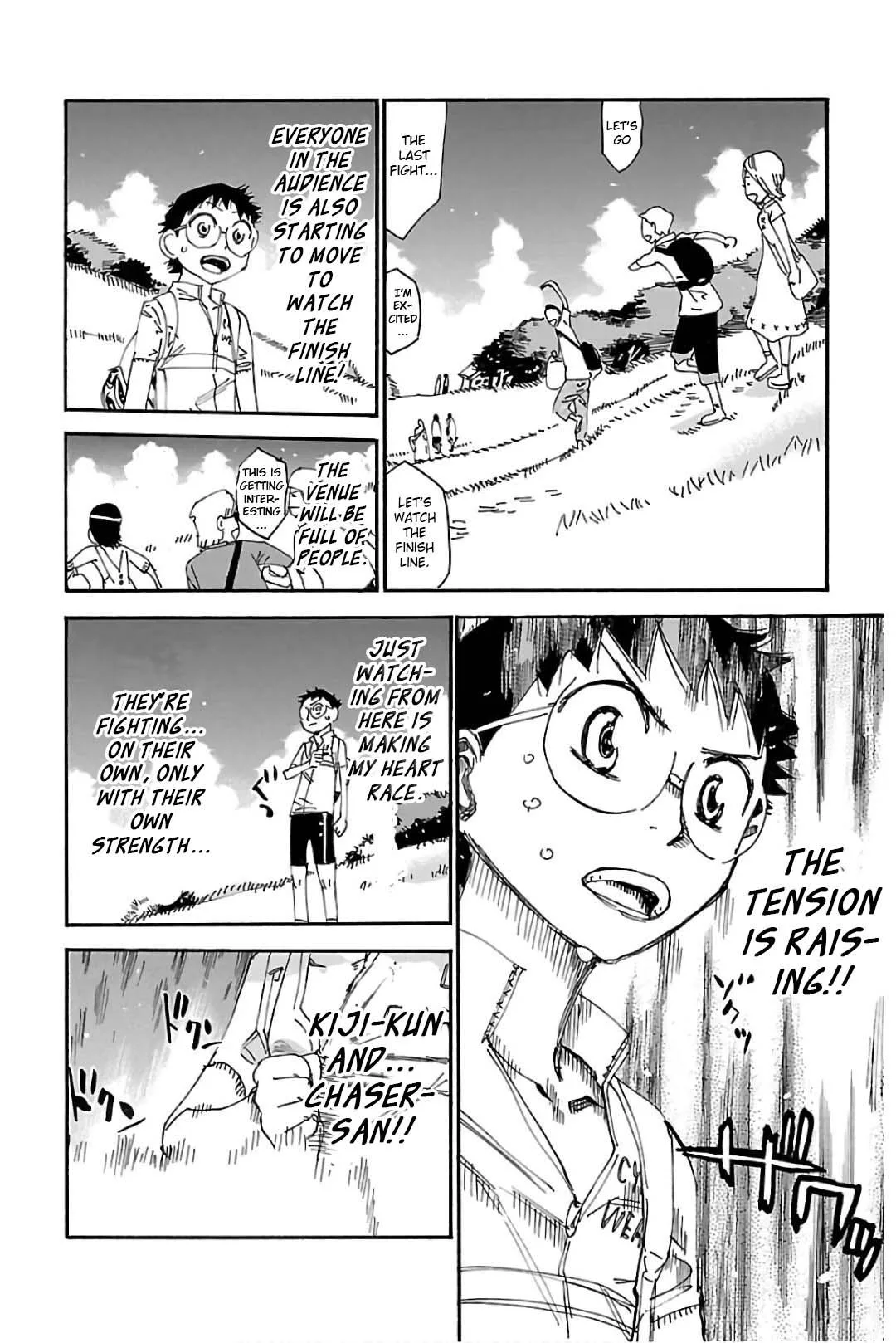Yowamushi Pedal Chapter 572 page 16