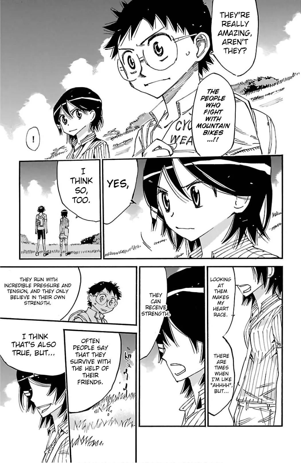 Yowamushi Pedal Chapter 572 page 17
