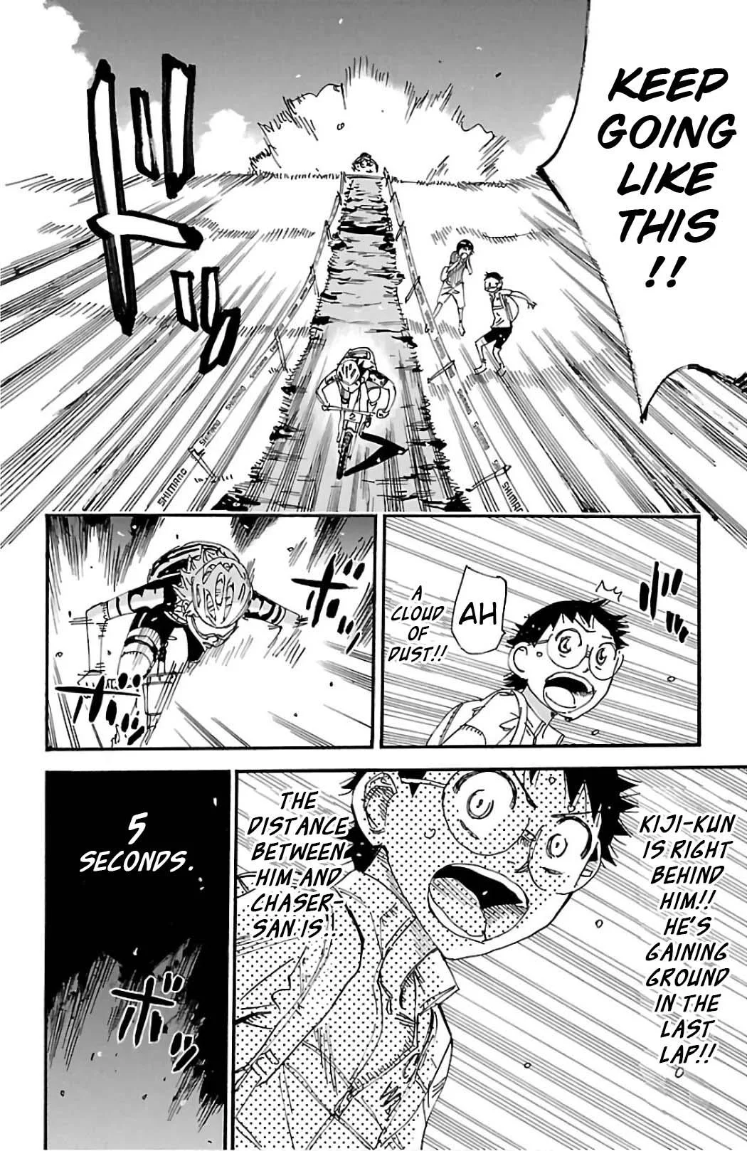 Yowamushi Pedal Chapter 572 page 19