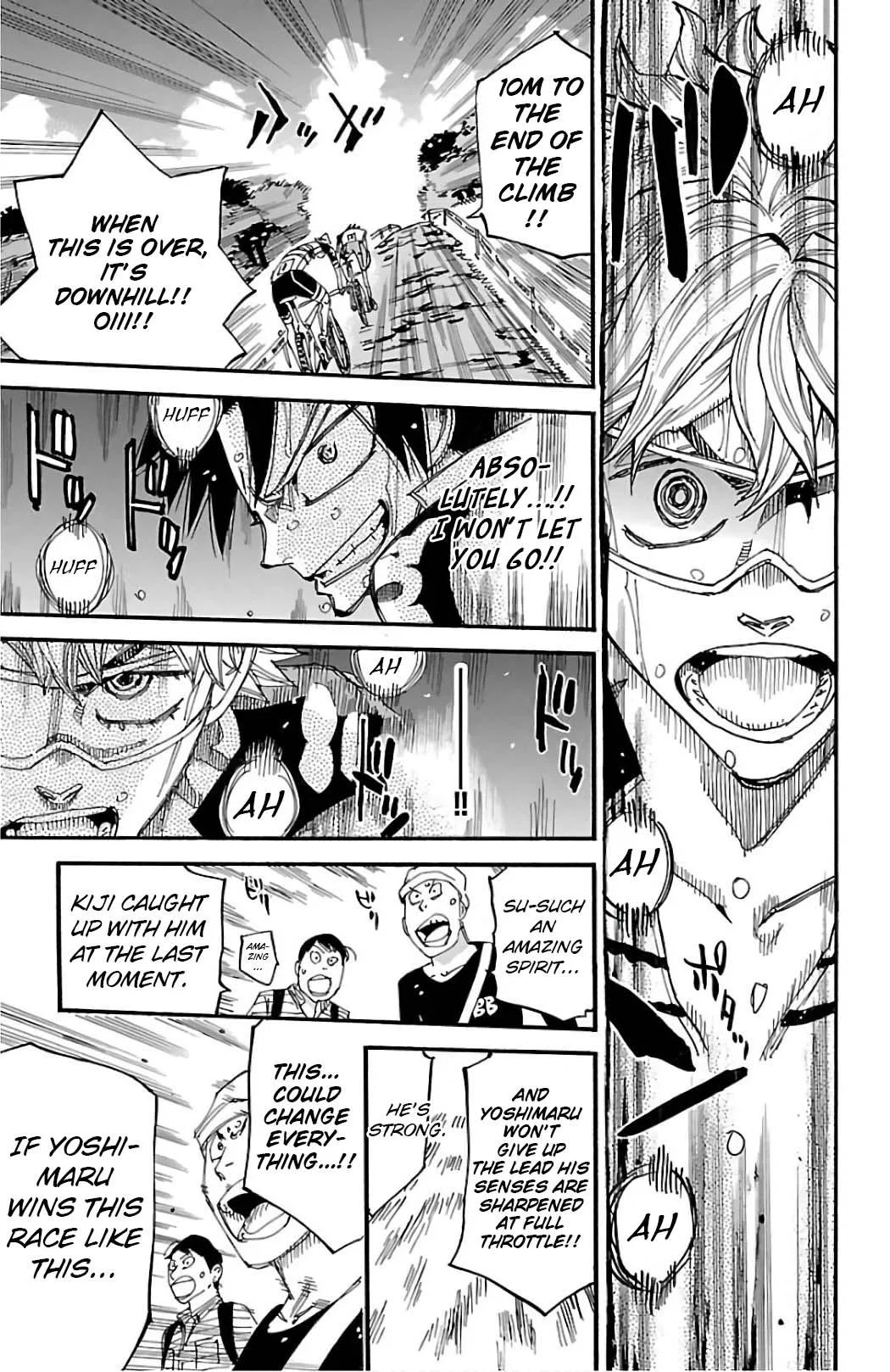 Yowamushi Pedal Chapter 573 page 11