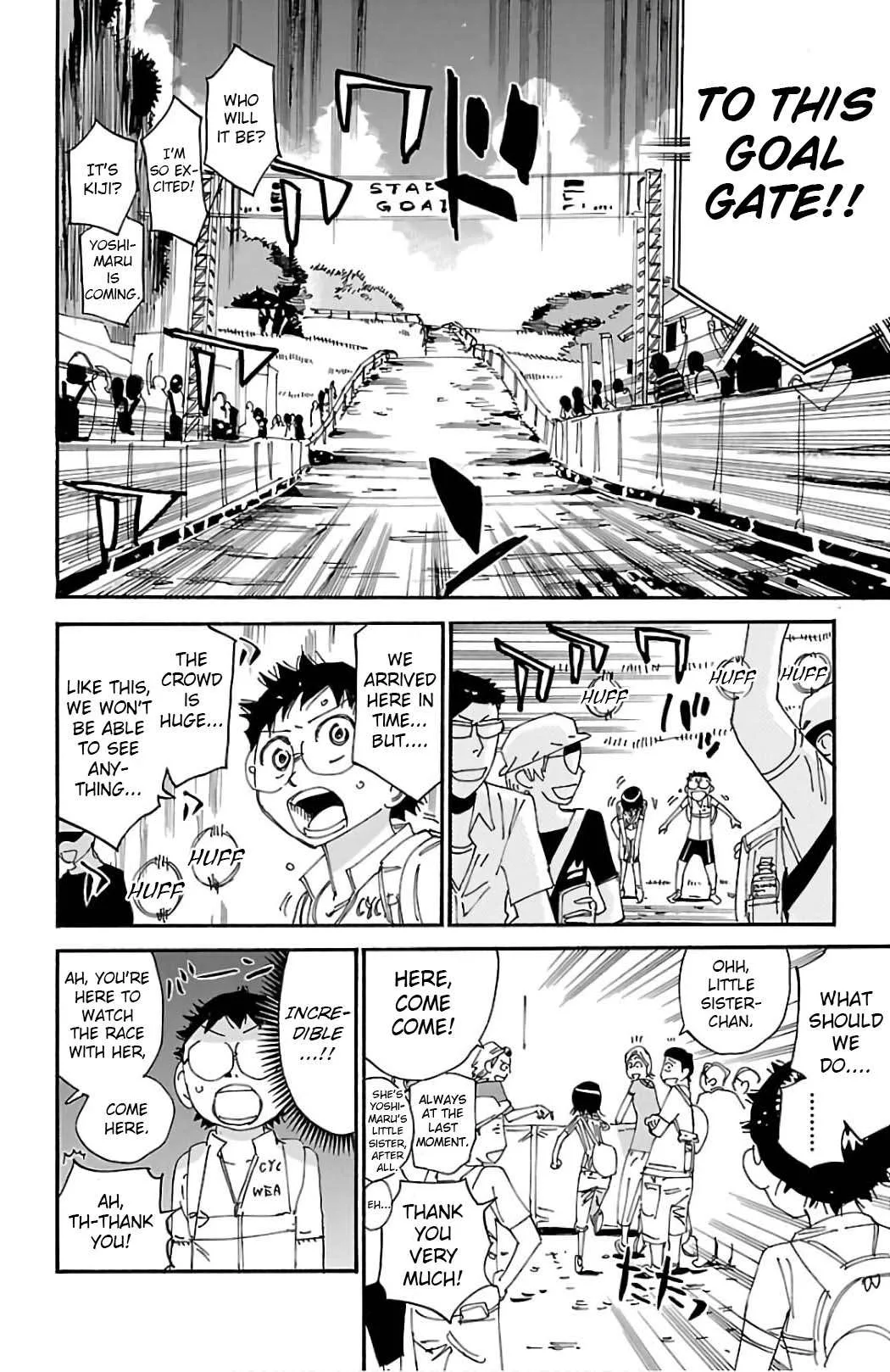 Yowamushi Pedal Chapter 574 page 2