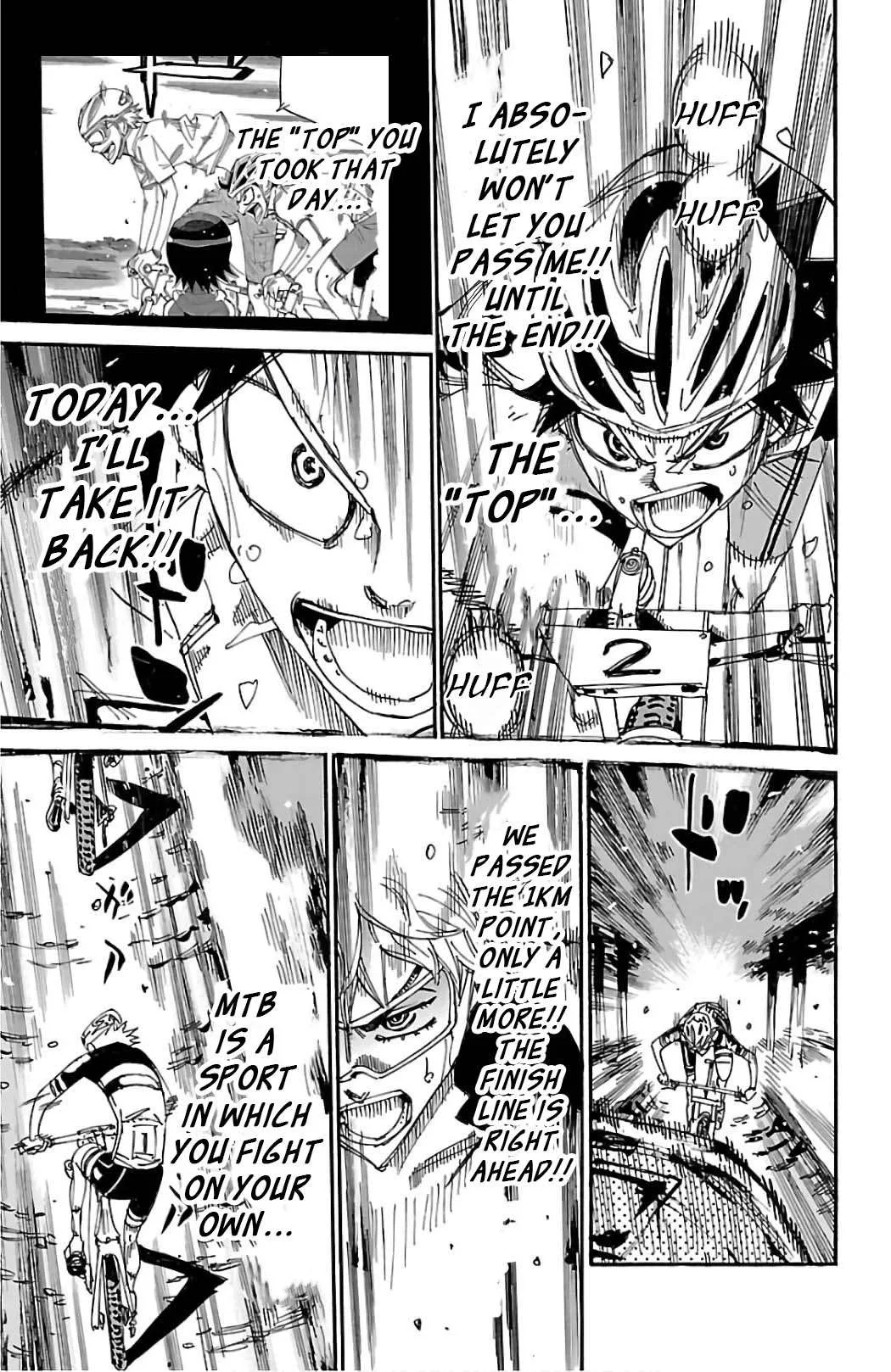 Yowamushi Pedal Chapter 574 page 17