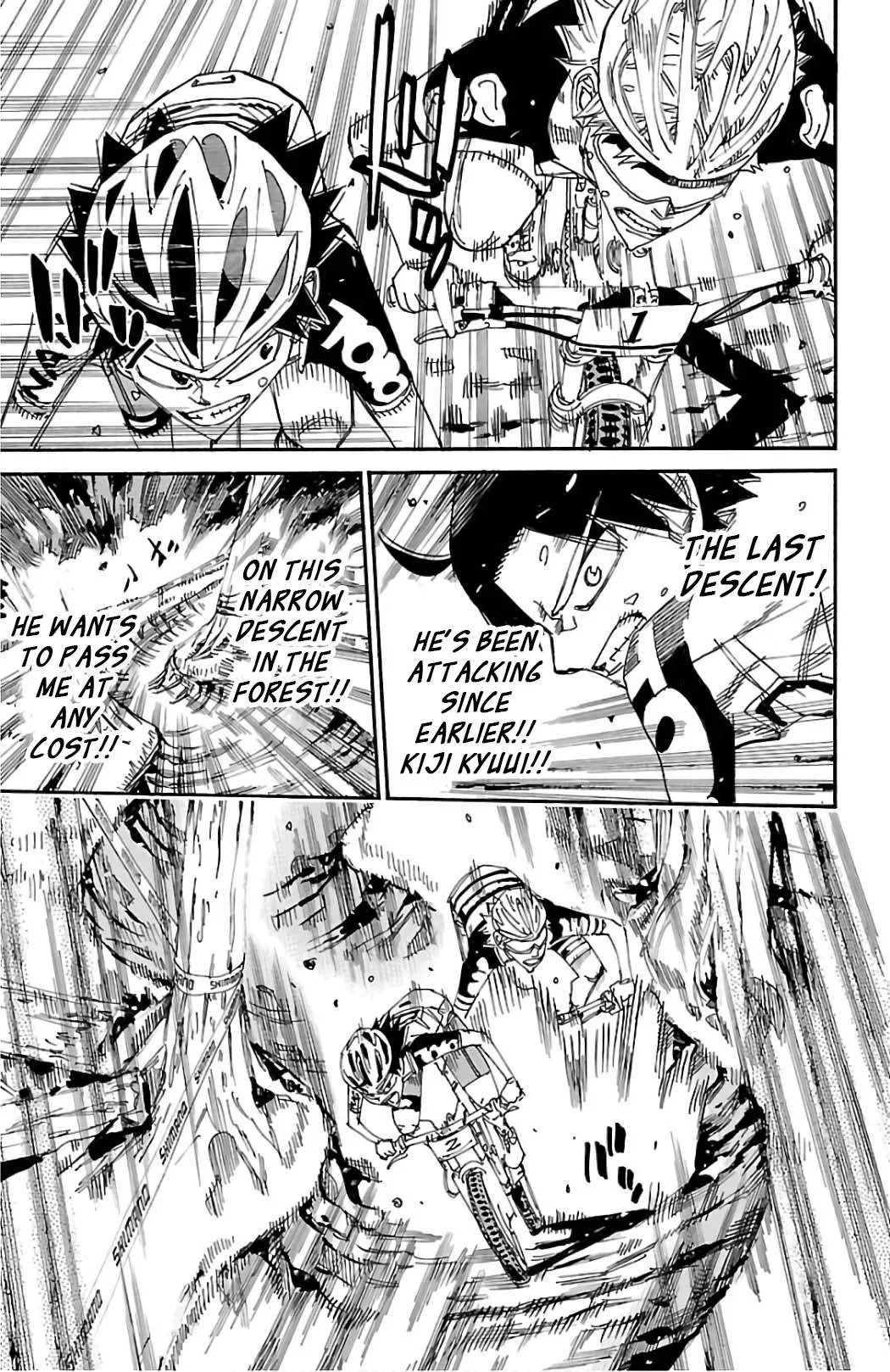 Yowamushi Pedal Chapter 574 page 9