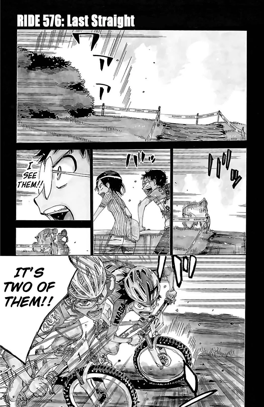 Yowamushi Pedal Chapter 576 page 1