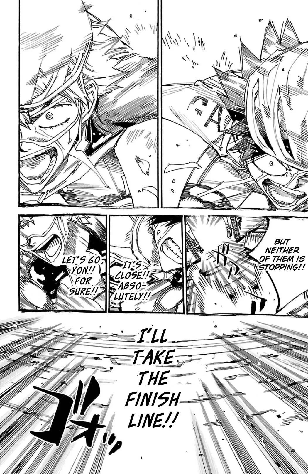 Yowamushi Pedal Chapter 576 page 20