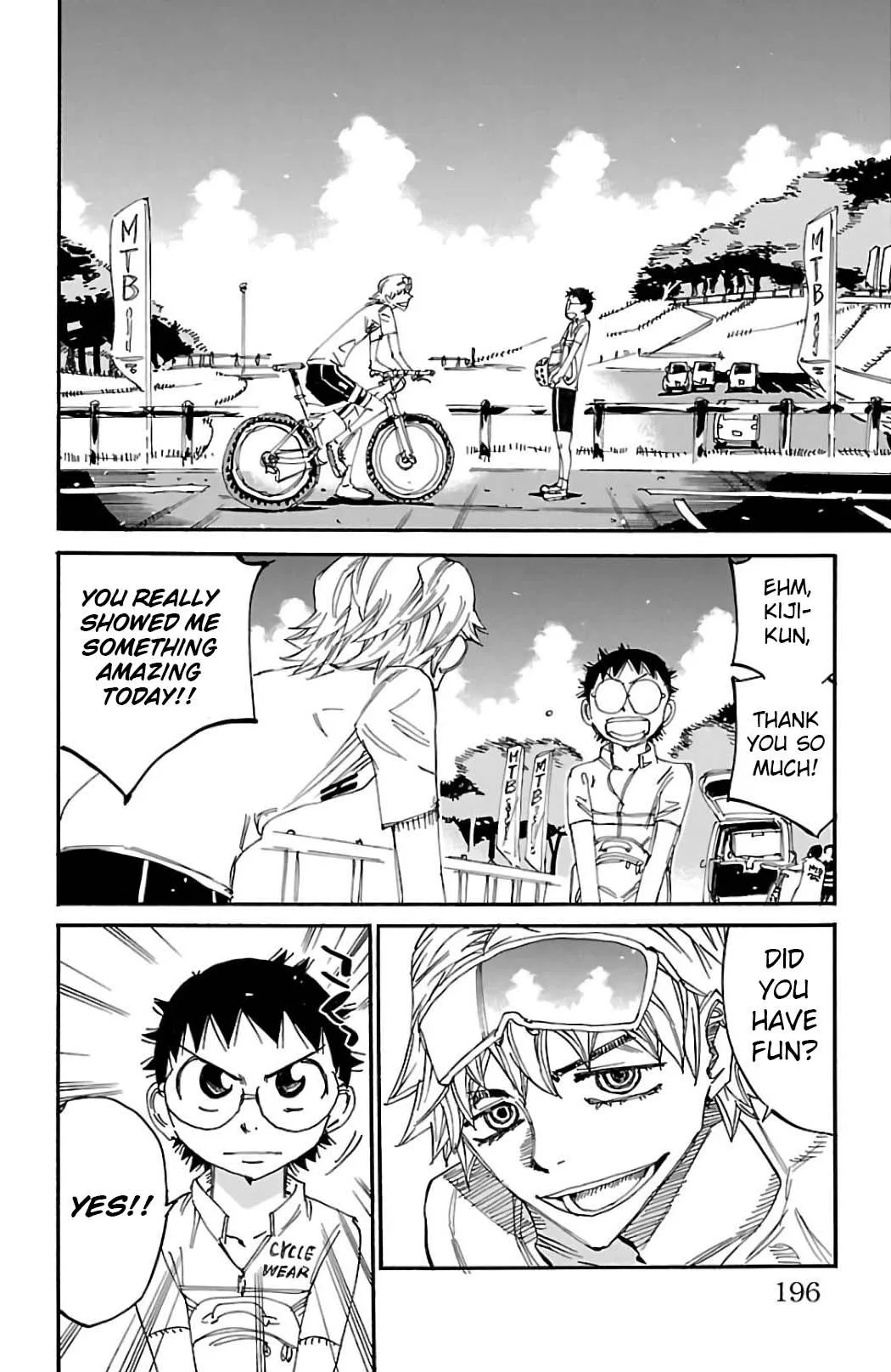 Yowamushi Pedal Chapter 578 page 16