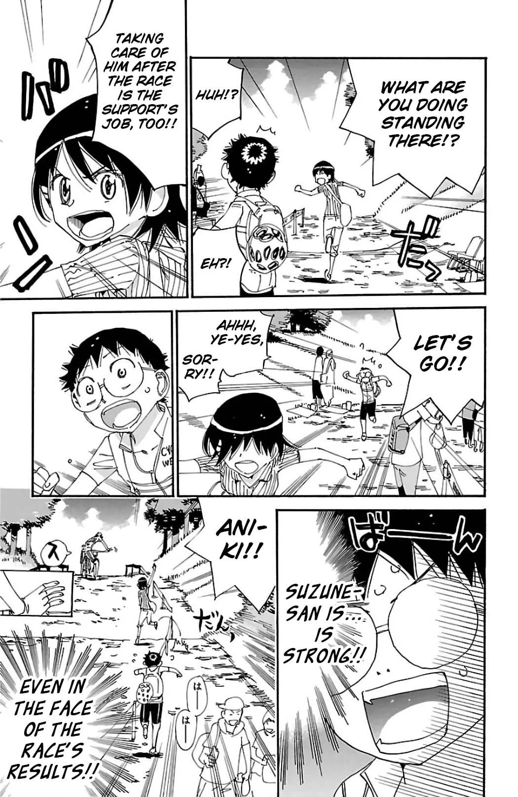 Yowamushi Pedal Chapter 578 page 8