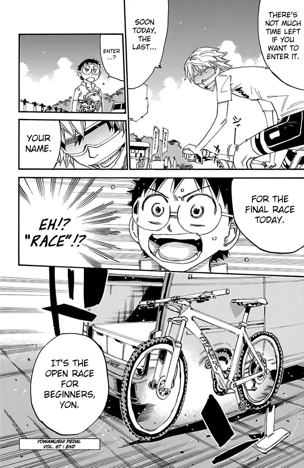 Yowamushi Pedal Chapter 578 page 18