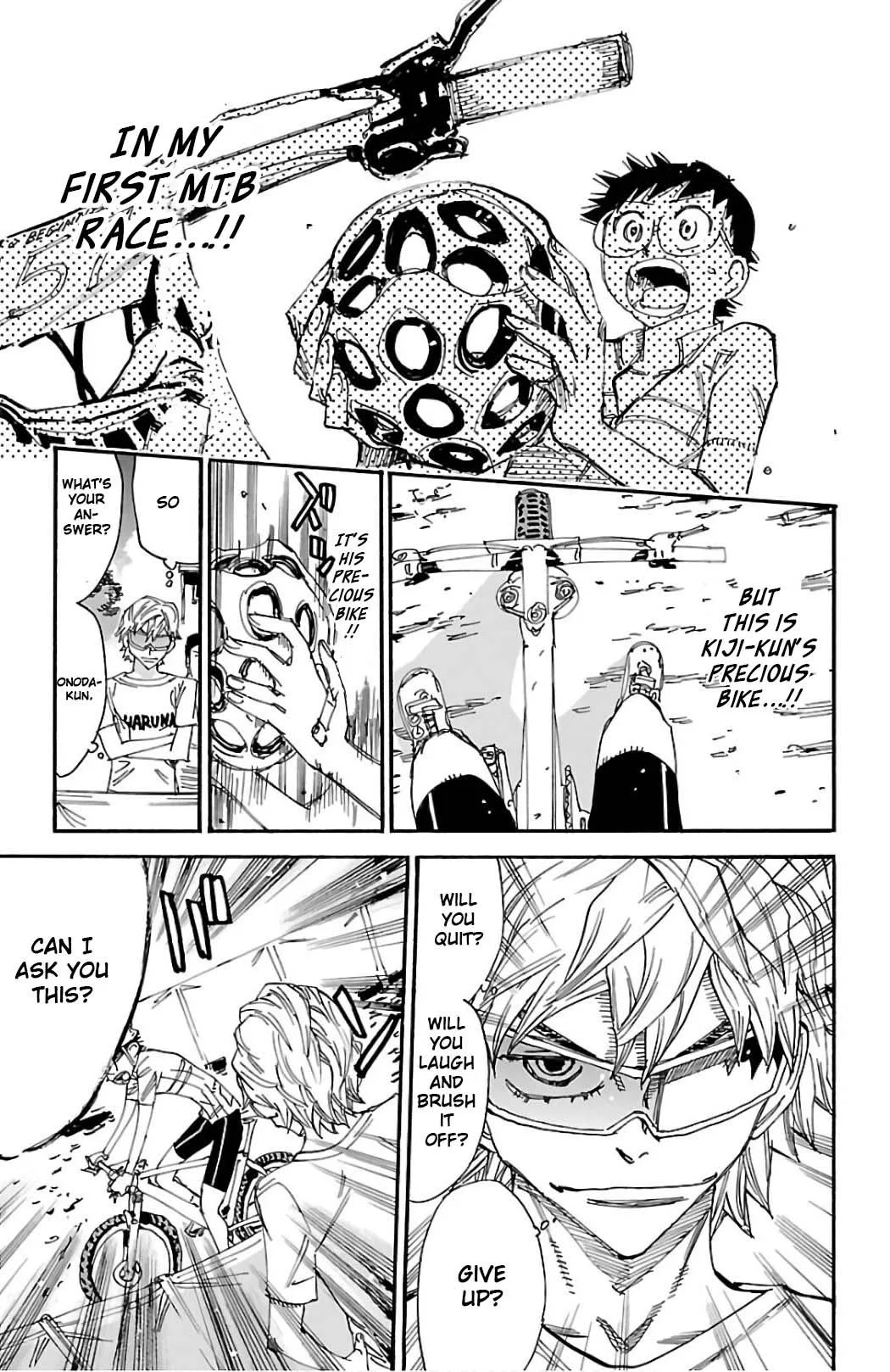 Yowamushi Pedal Chapter 579 page 17