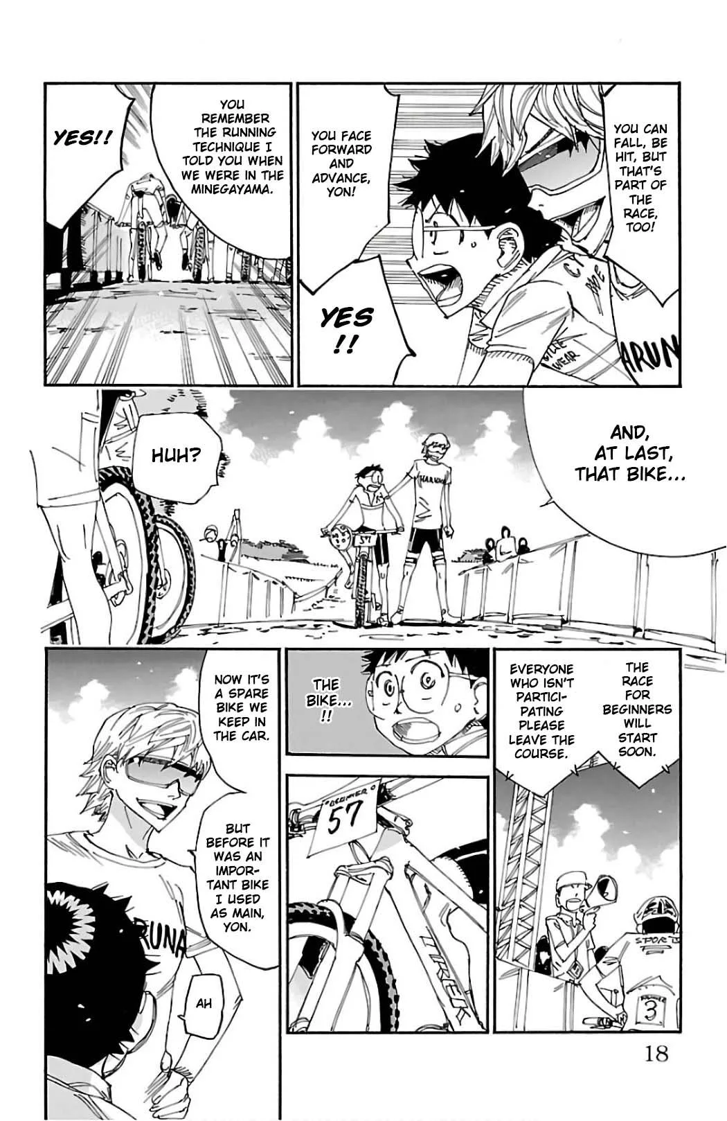 Yowamushi Pedal Chapter 579 page 14