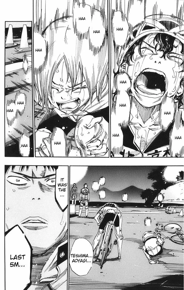 Yowamushi Pedal Chapter 58 page 17