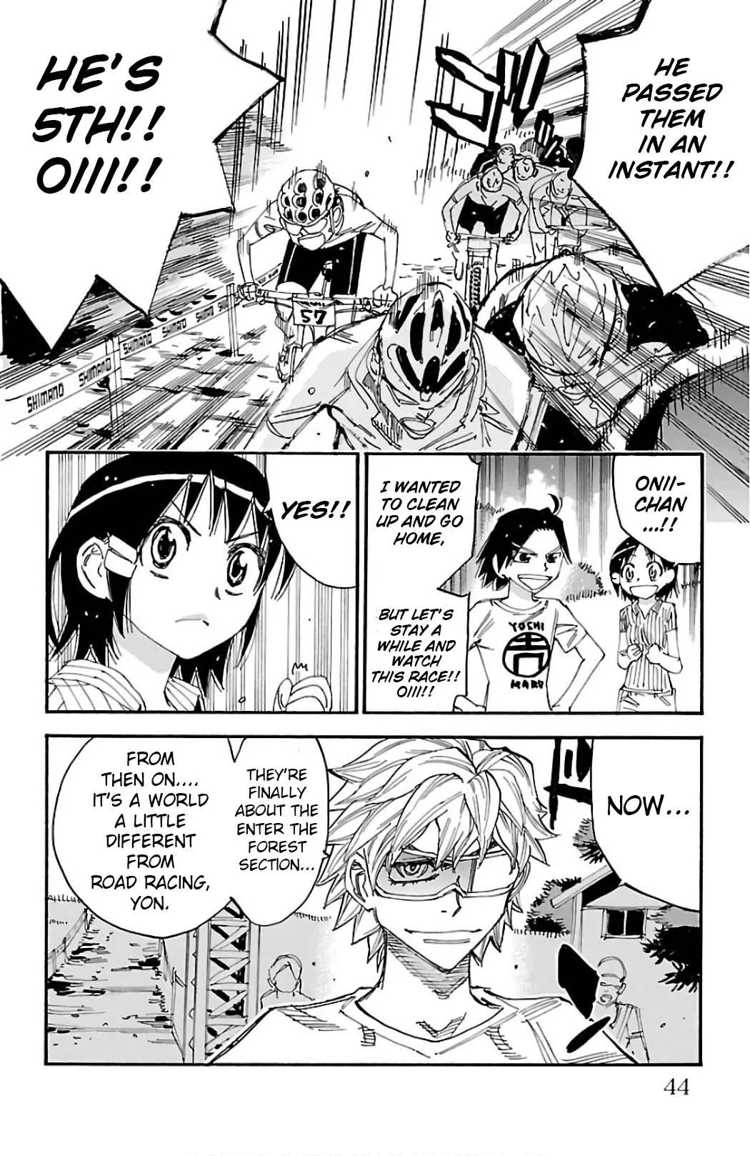 Yowamushi Pedal Chapter 580 page 17