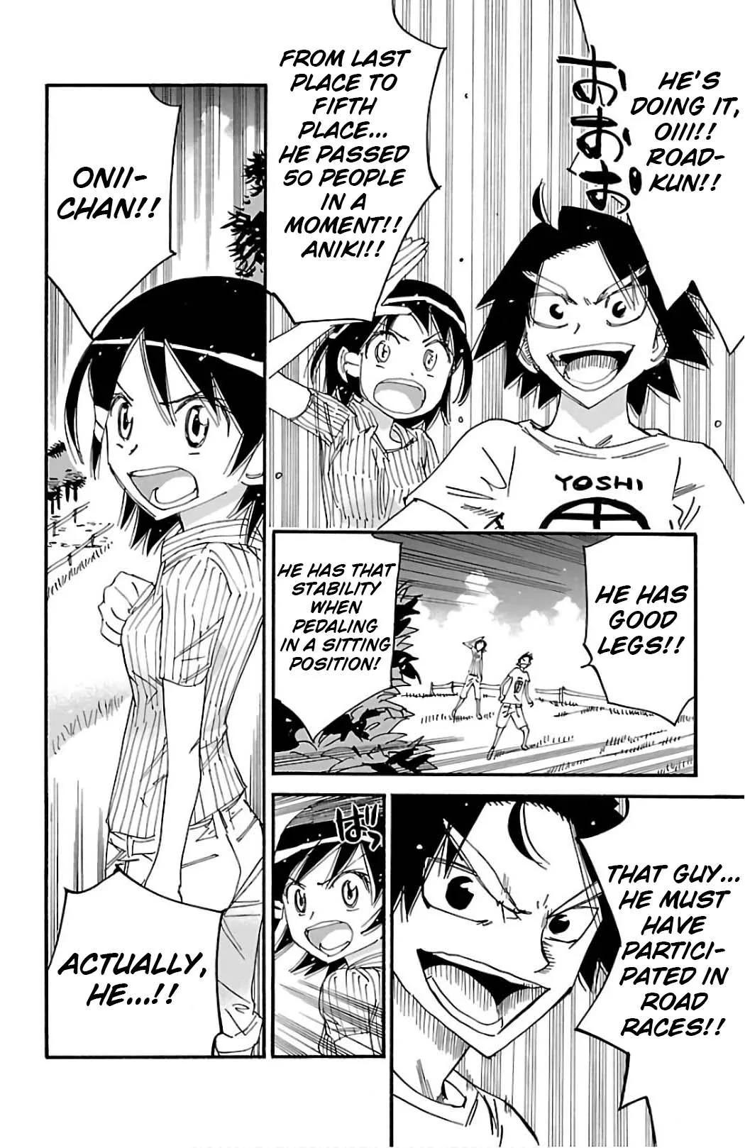 Yowamushi Pedal Chapter 581 page 4