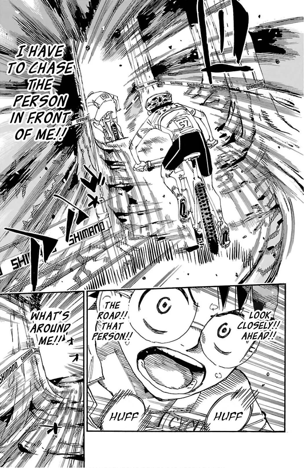 Yowamushi Pedal Chapter 581 page 10