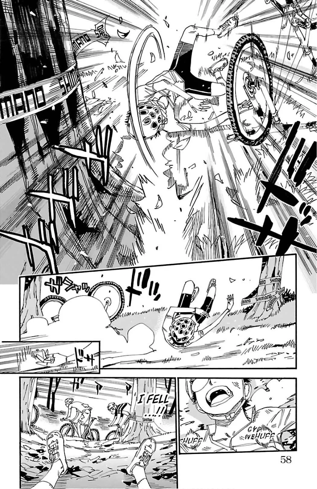 Yowamushi Pedal Chapter 581 page 12