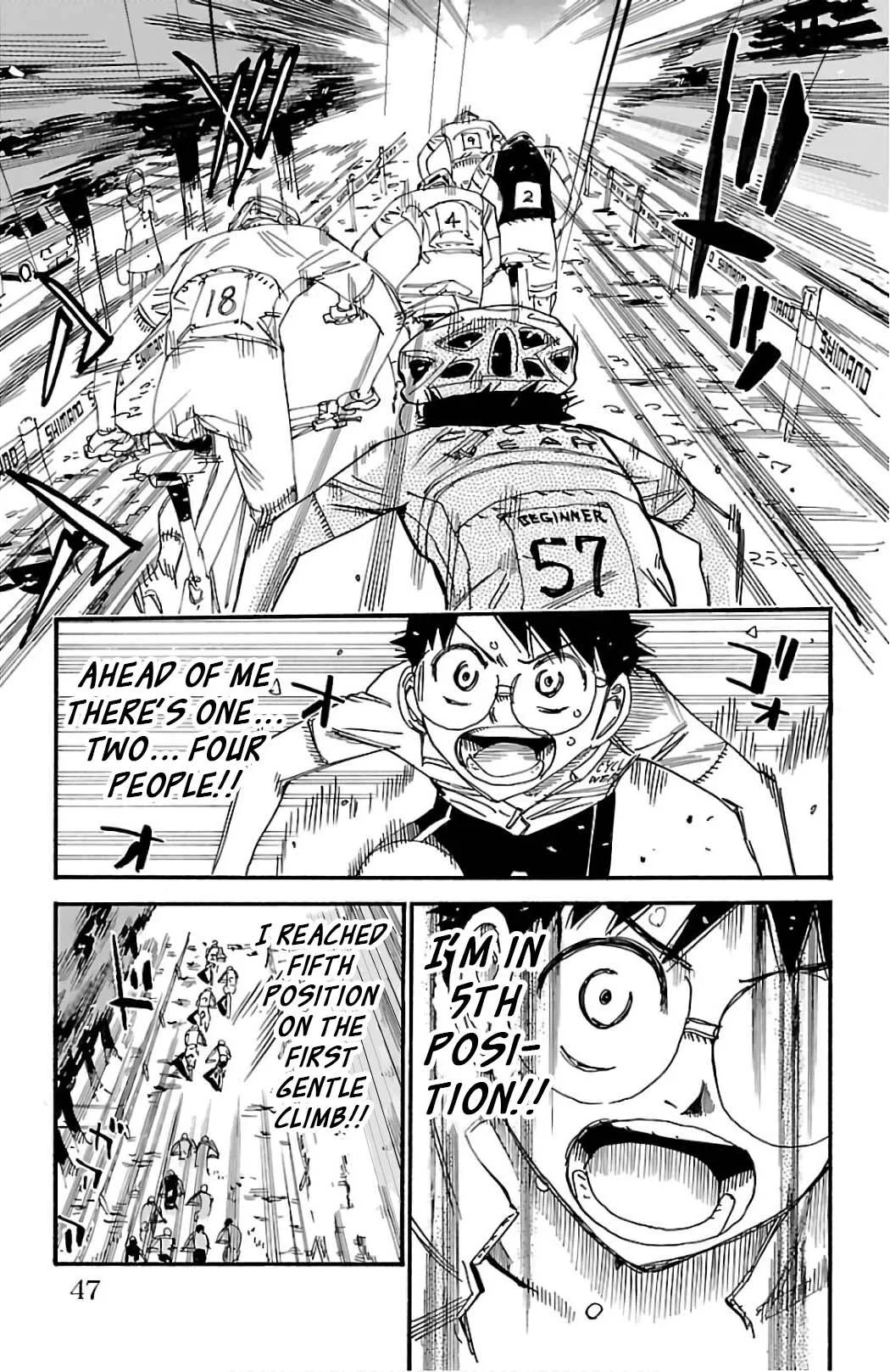 Yowamushi Pedal Chapter 581 page 3