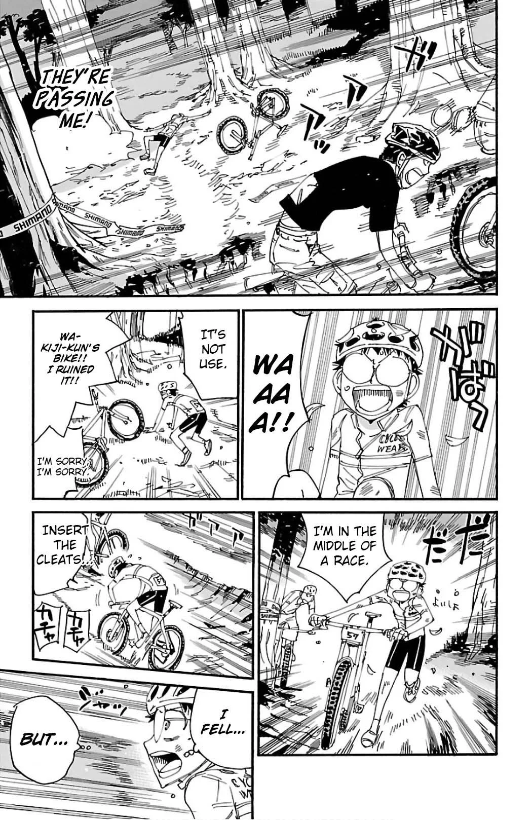 Yowamushi Pedal Chapter 581 page 13