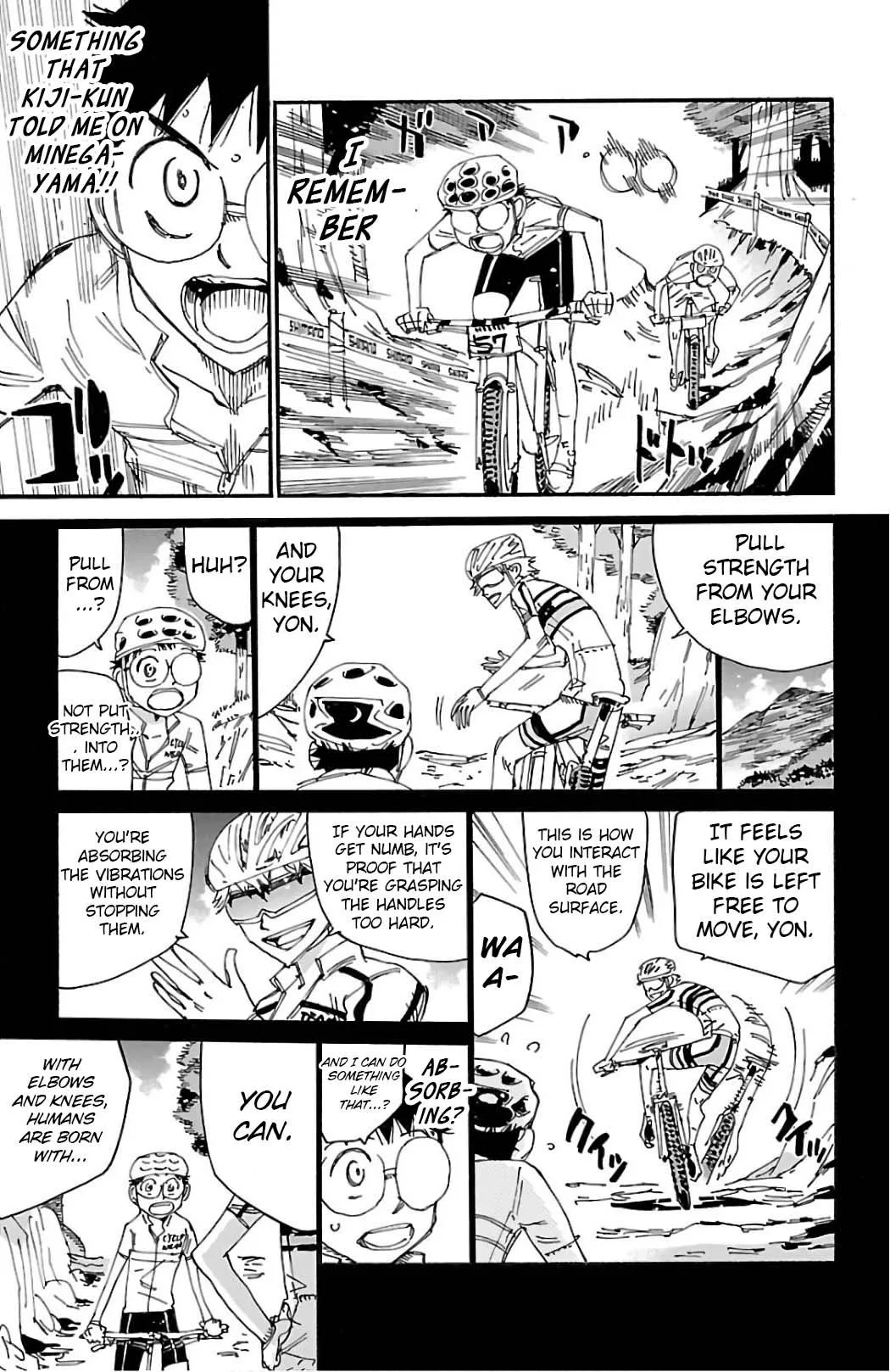 Yowamushi Pedal Chapter 581 page 15