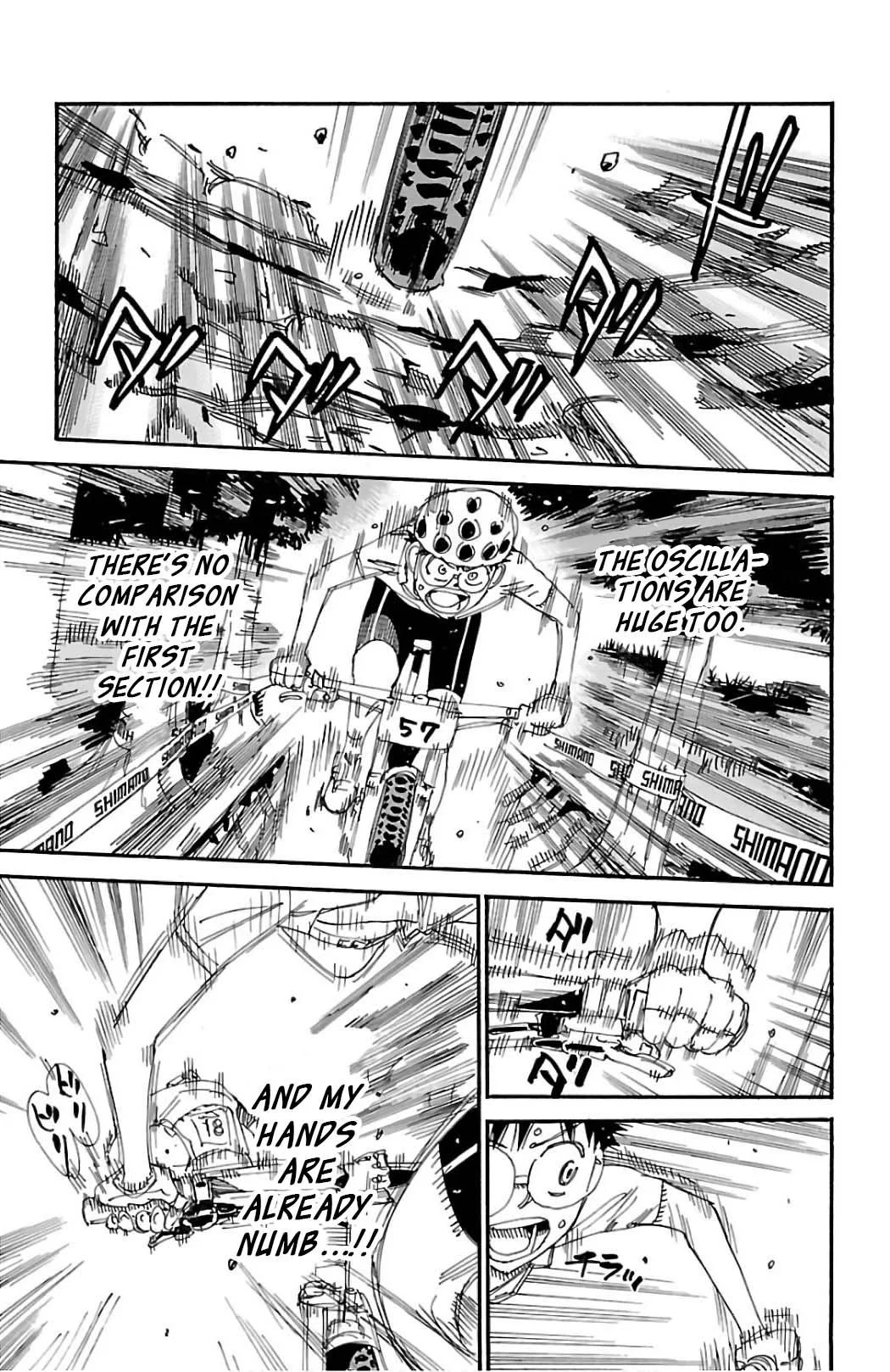Yowamushi Pedal Chapter 581 page 8