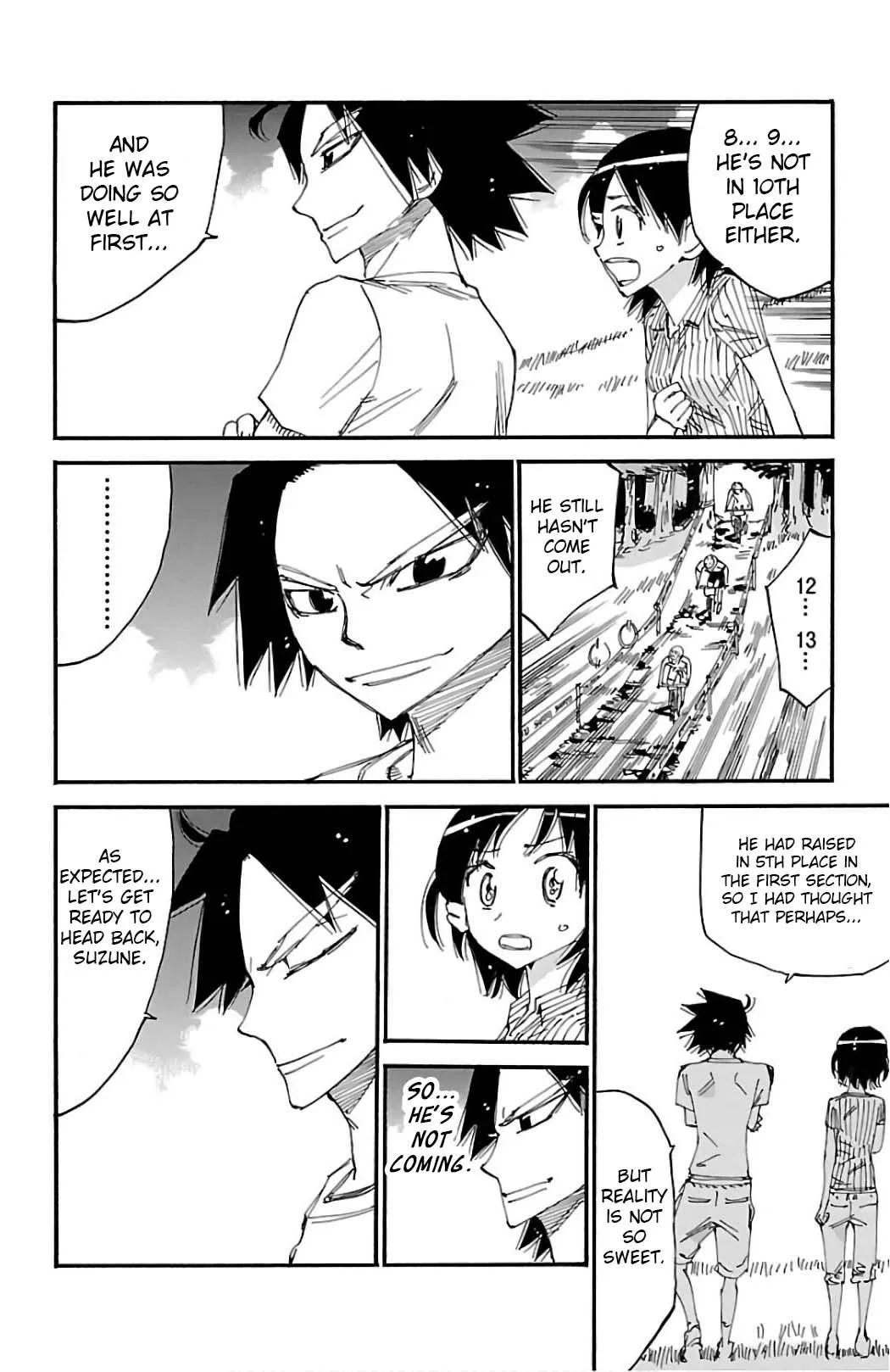 Yowamushi Pedal Chapter 582 page 7