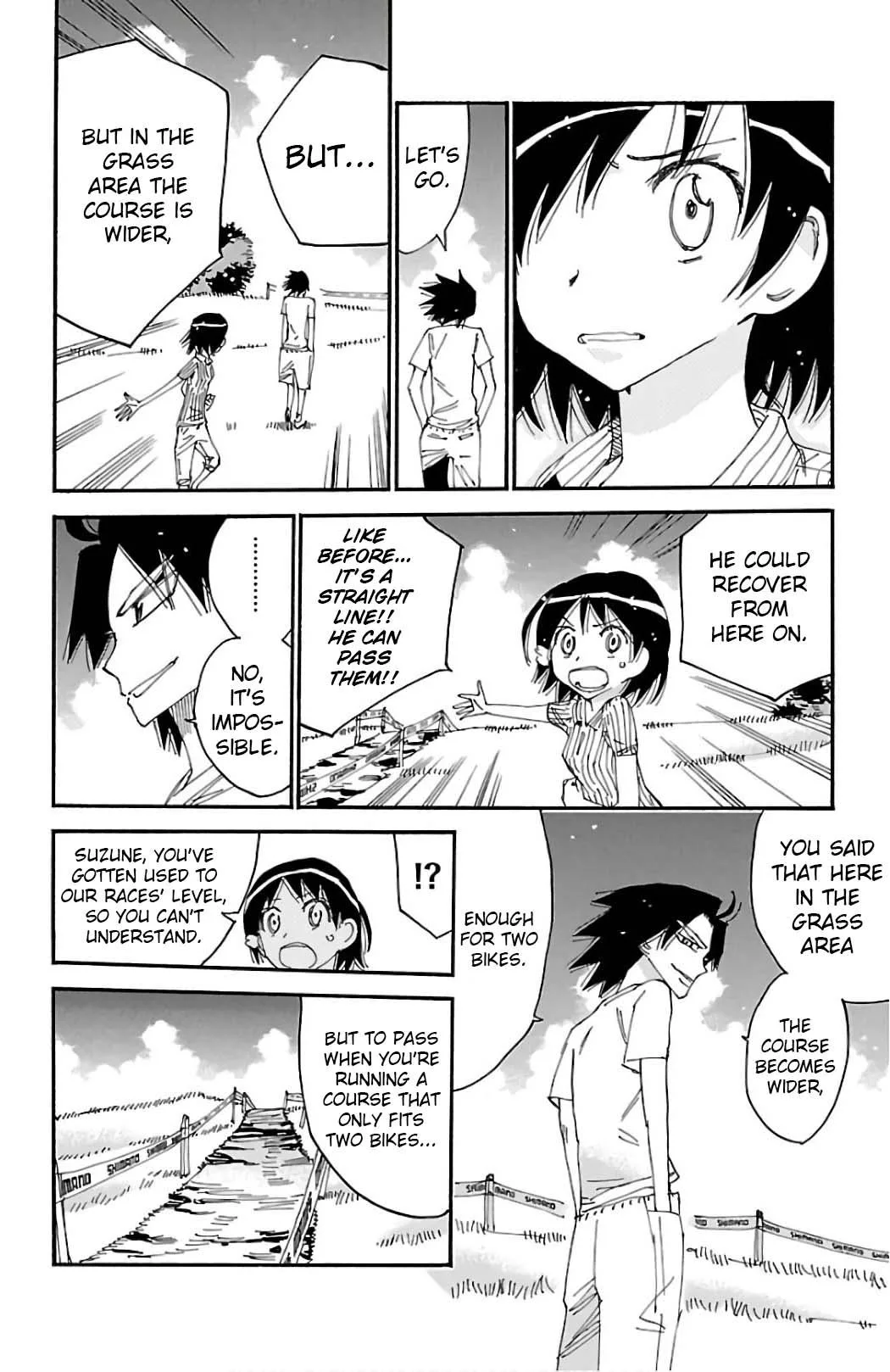 Yowamushi Pedal Chapter 582 page 9
