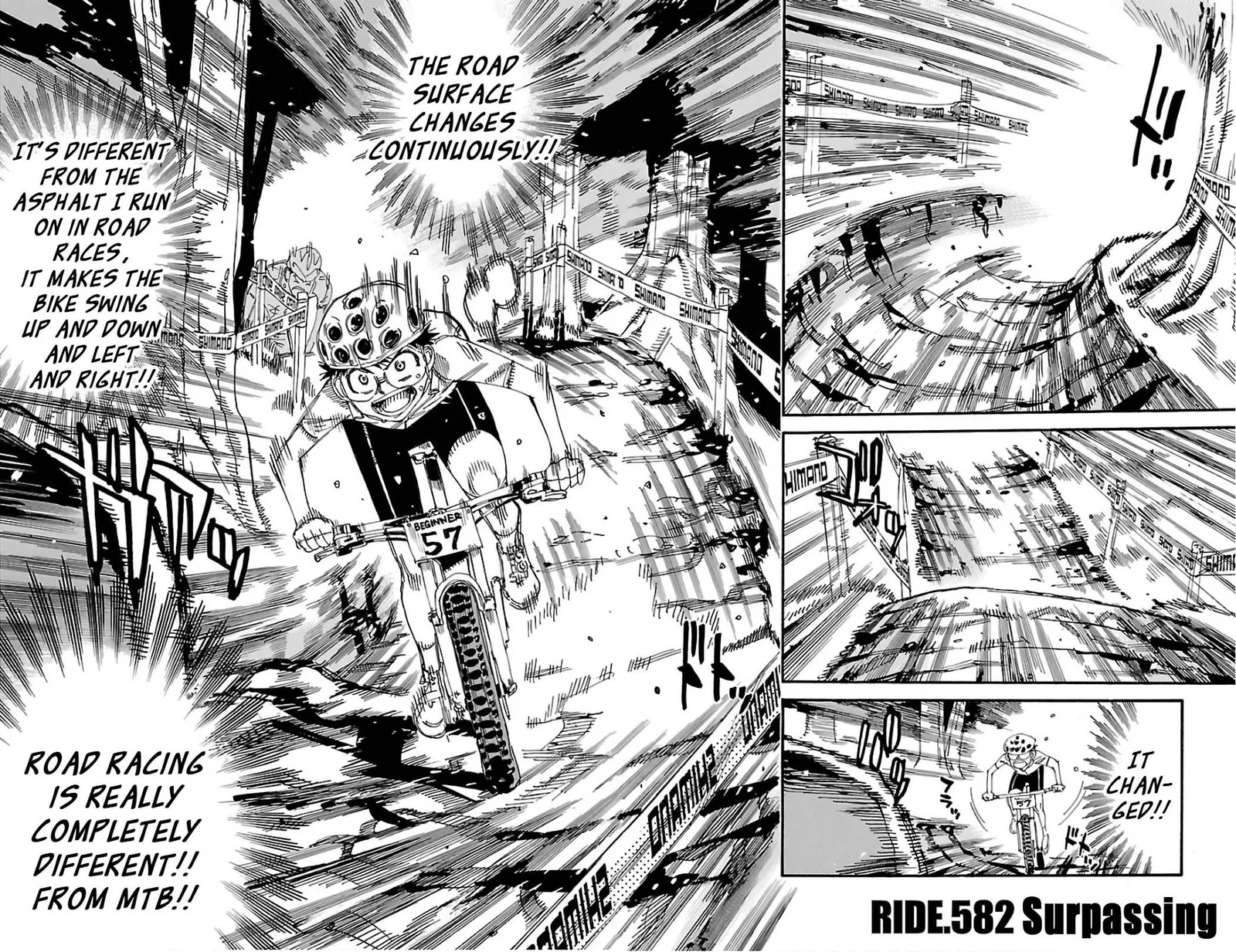 Yowamushi Pedal Chapter 582 page 2