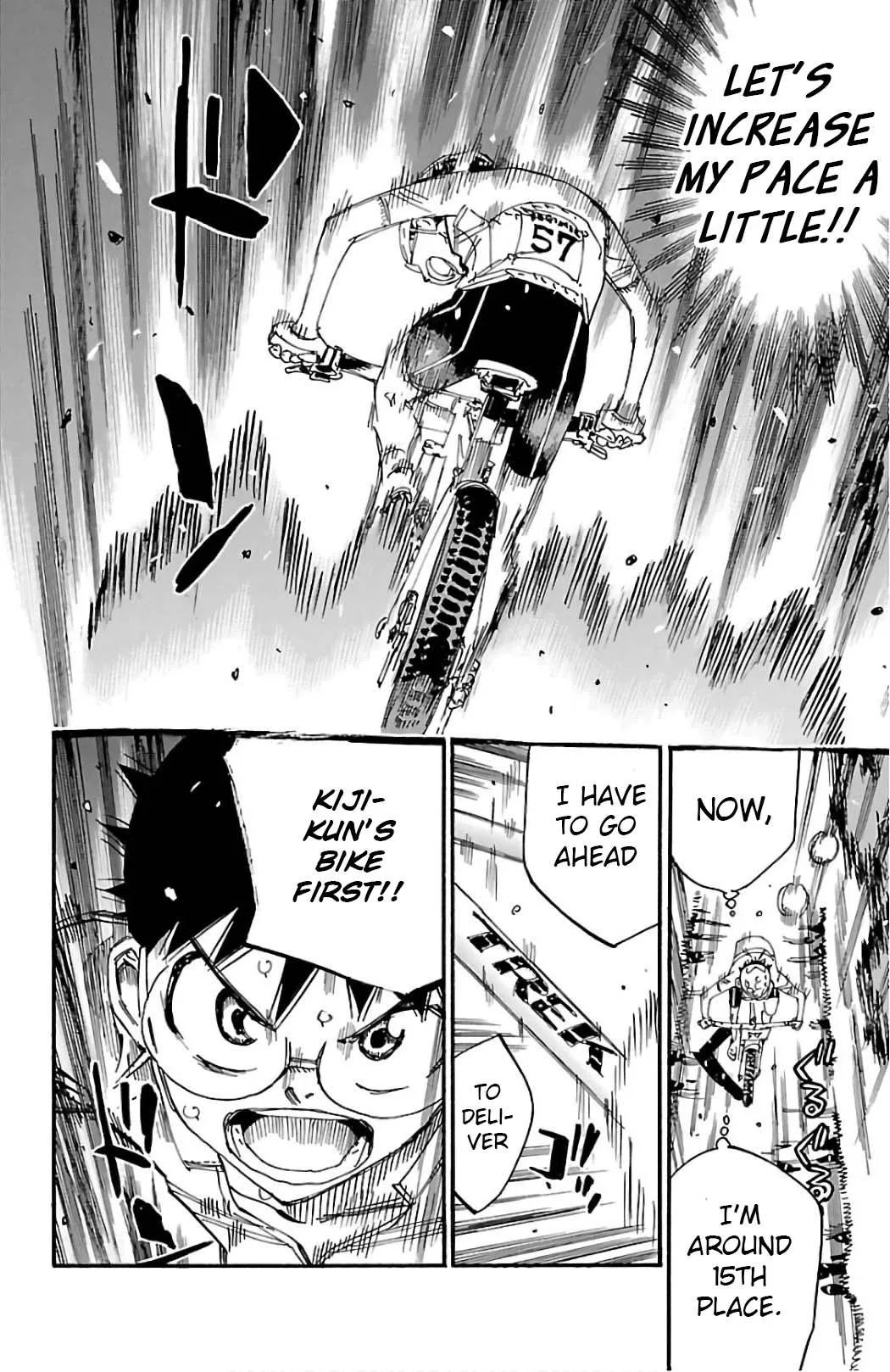 Yowamushi Pedal Chapter 582 page 5