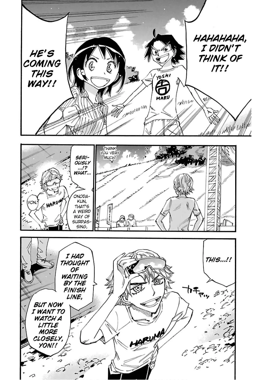 Yowamushi Pedal Chapter 582 page 17