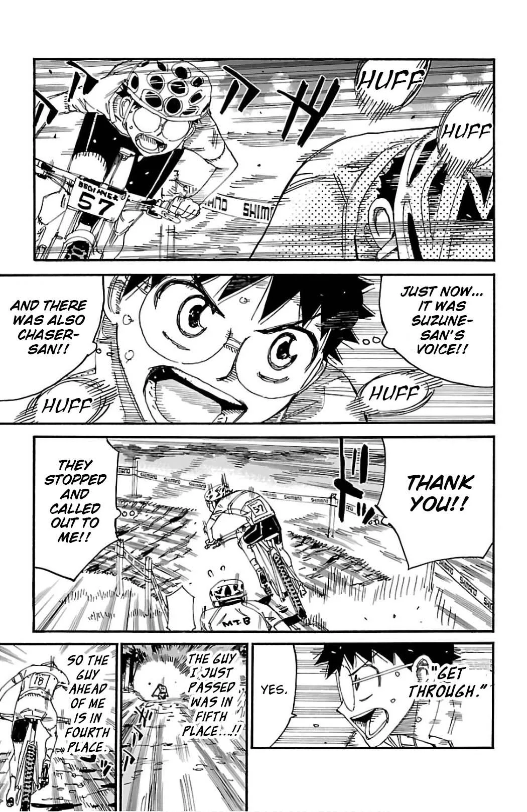 Yowamushi Pedal Chapter 583 page 7