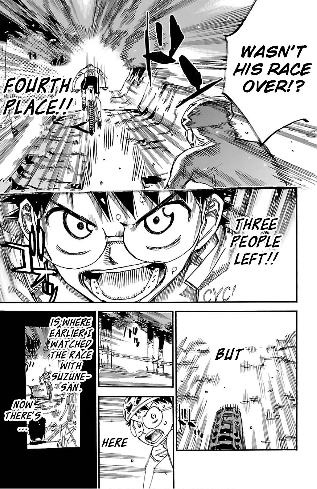 Yowamushi Pedal Chapter 583 page 9