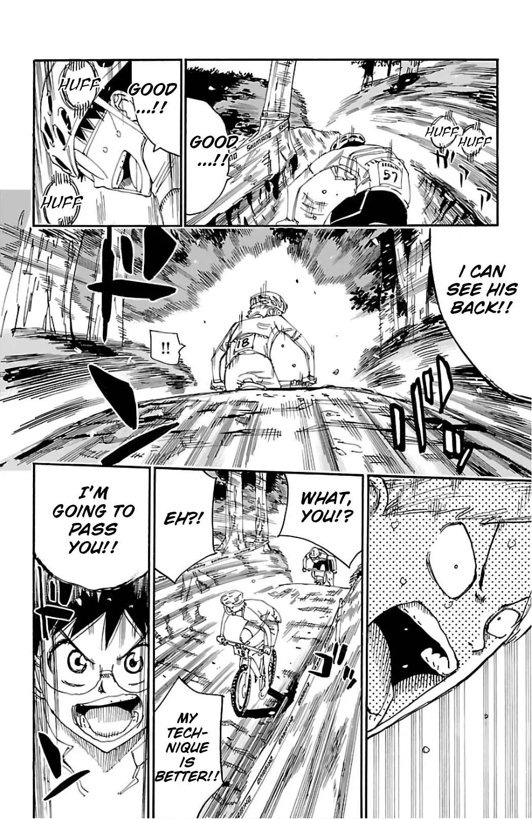 Yowamushi Pedal Chapter 584 page 14