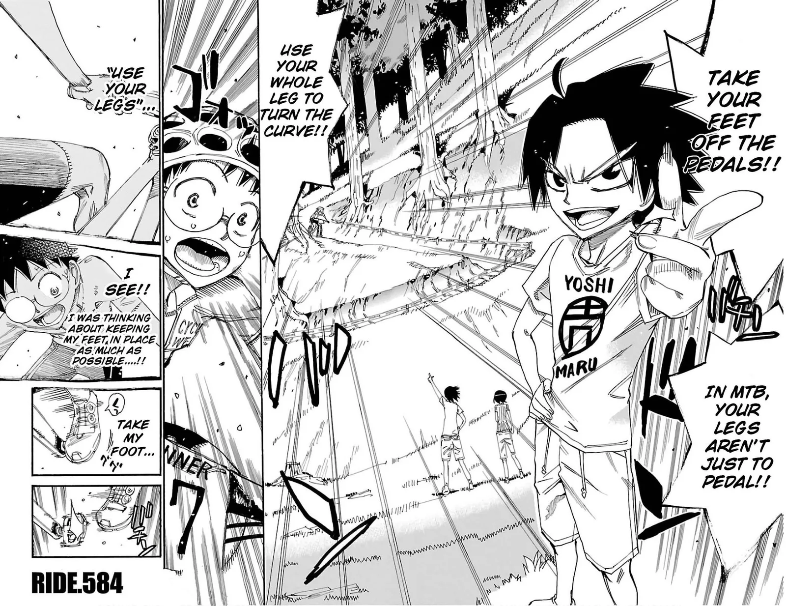 Yowamushi Pedal Chapter 584 page 4