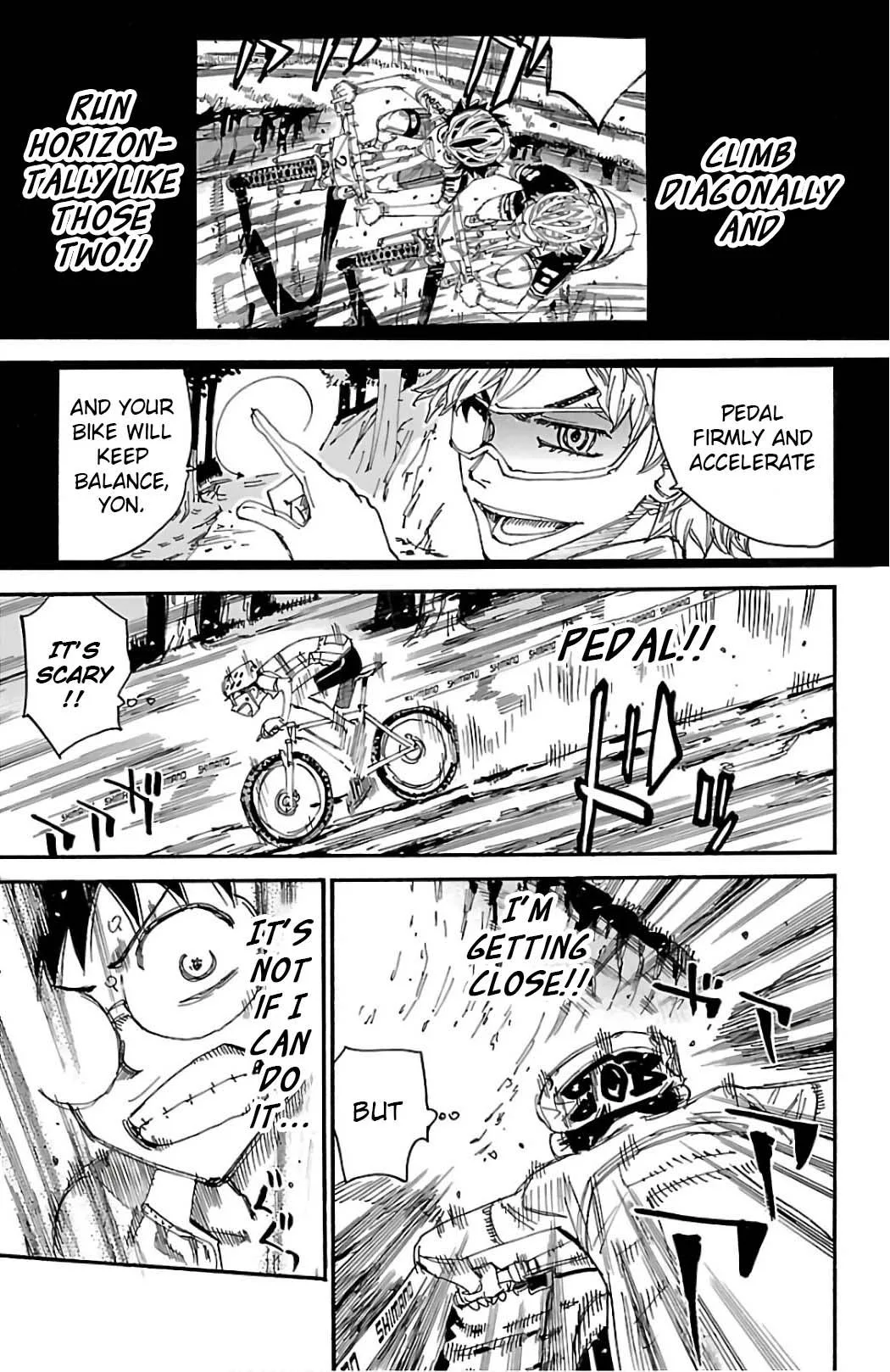 Yowamushi Pedal Chapter 585 page 13