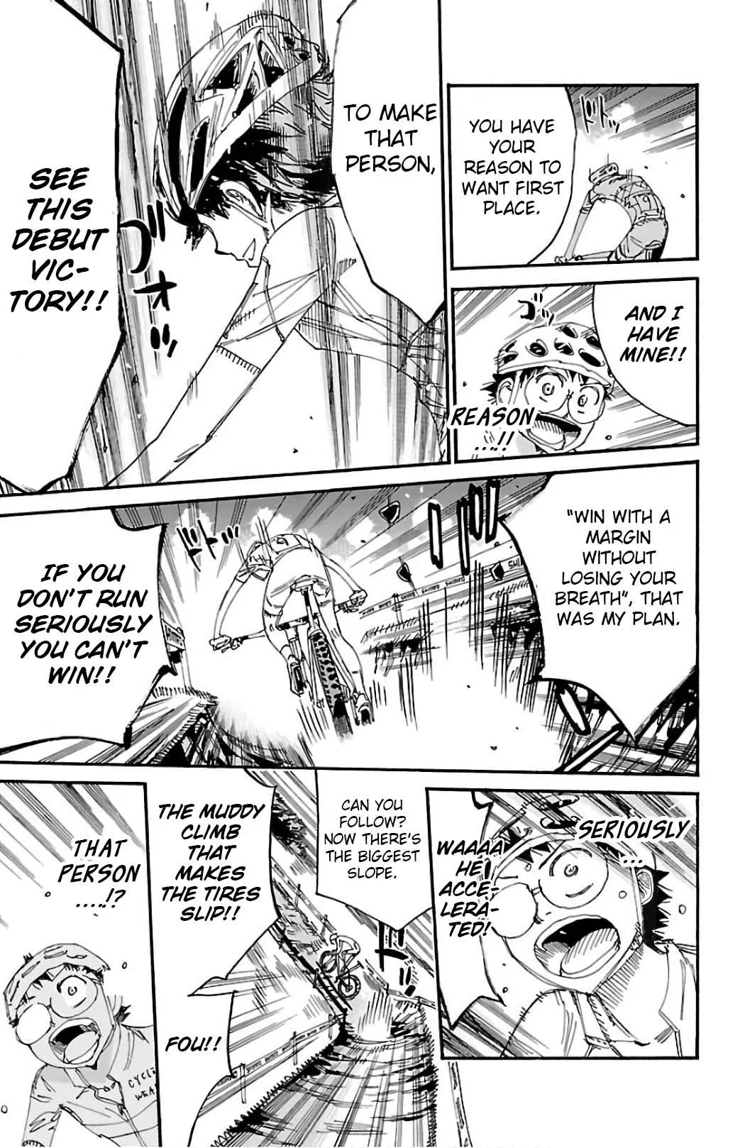 Yowamushi Pedal Chapter 586 page 18