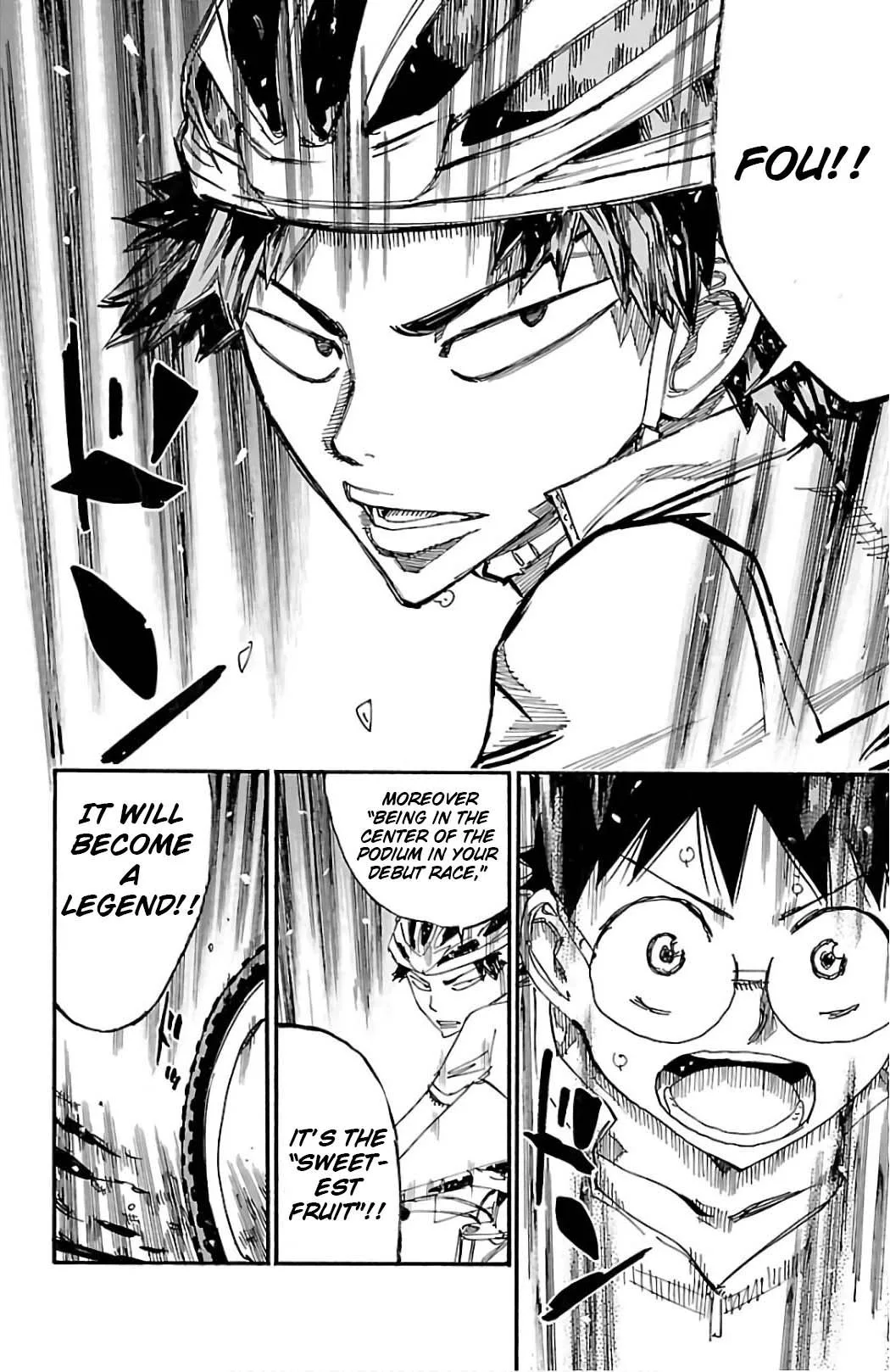 Yowamushi Pedal Chapter 586 page 17