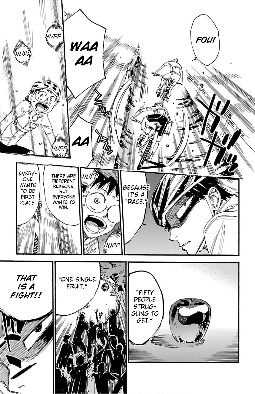 Yowamushi Pedal Chapter 586 page 16