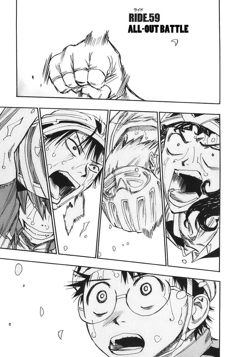 Yowamushi Pedal Chapter 59 page 1