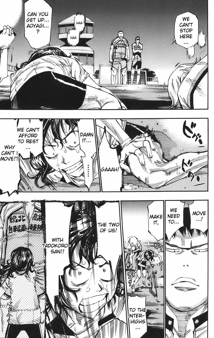 Yowamushi Pedal Chapter 59 page 8