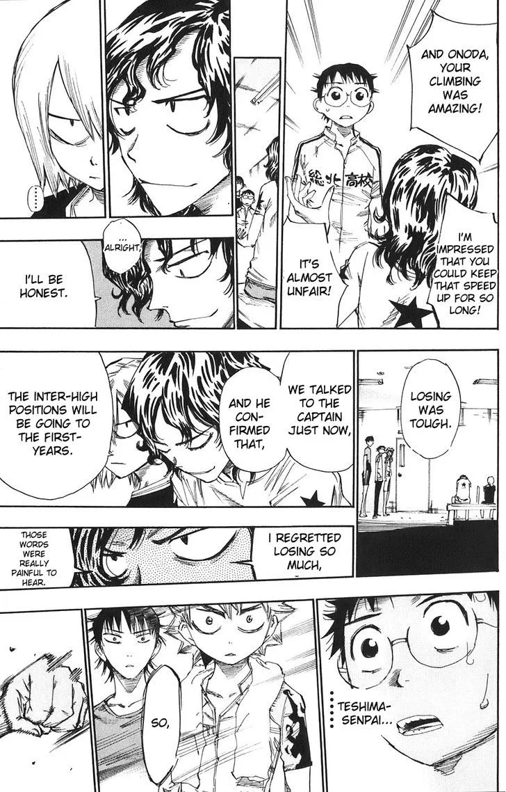 Yowamushi Pedal Chapter 59 page 15