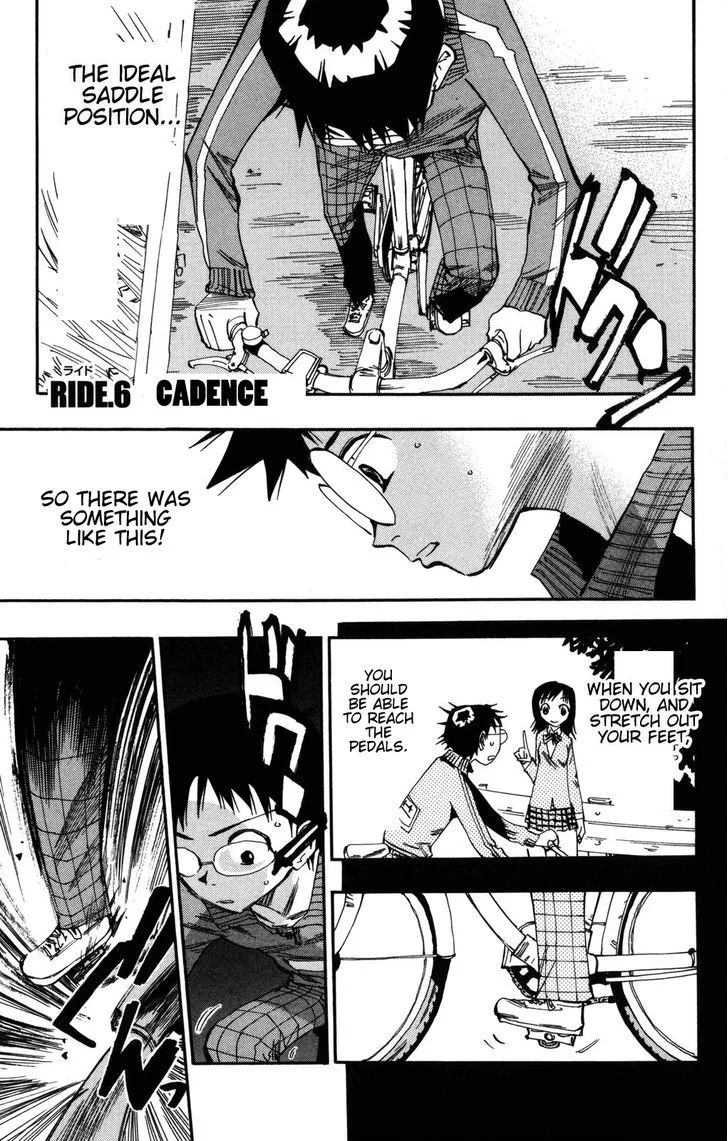Yowamushi Pedal Chapter 6 page 1